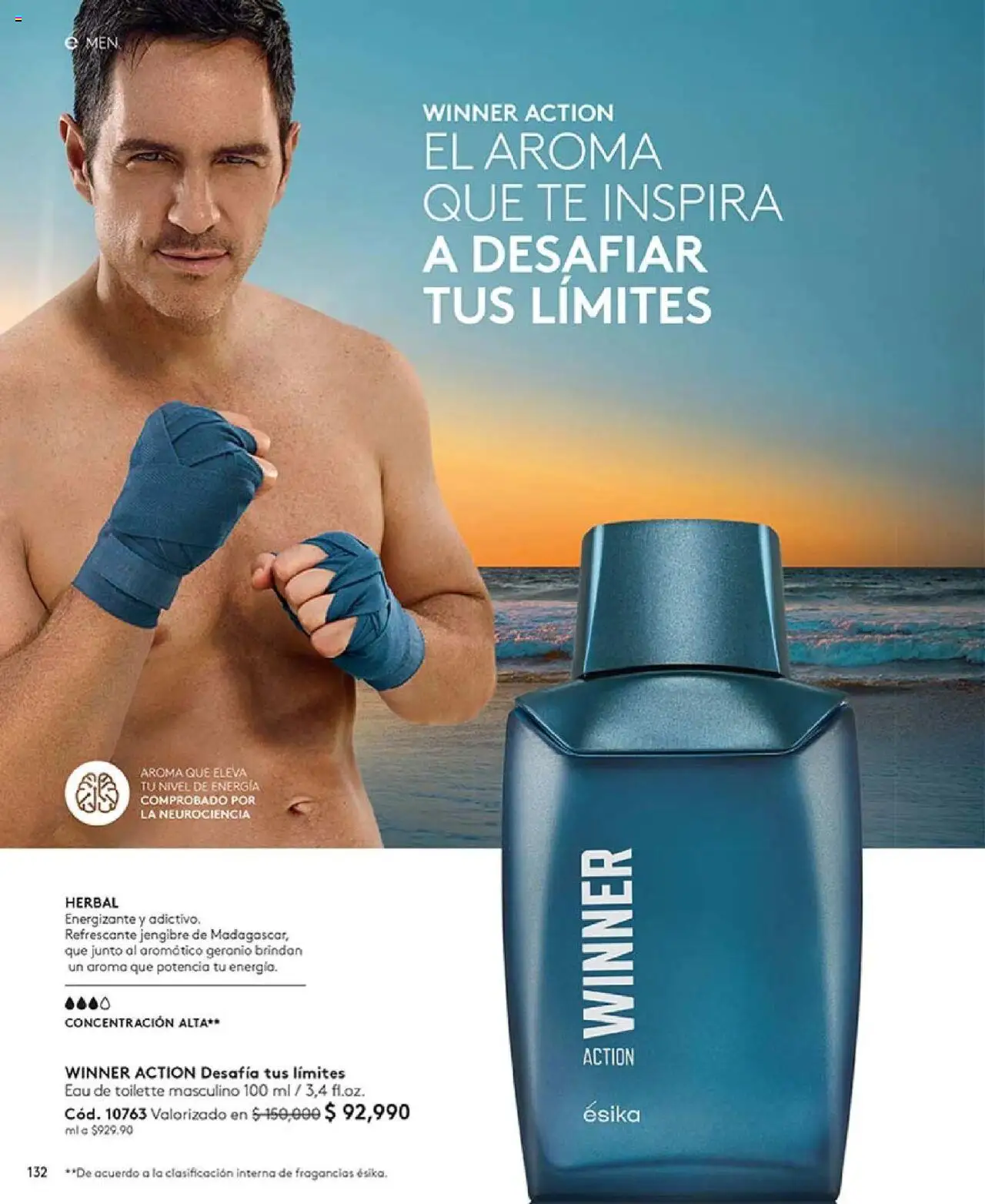 Ésika revista - valida desde el 16.06.2025 | Página: 132 | Productos: Té, Eau de toilette
