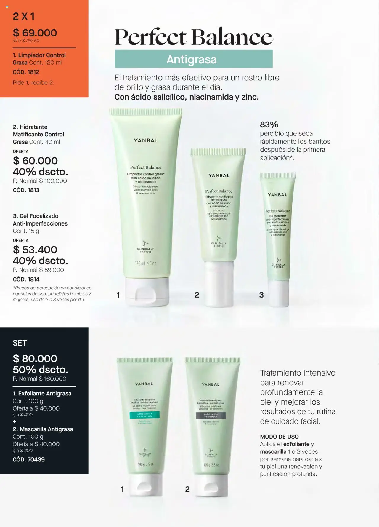 Yanbal revista - valida desde el 11.10.2025 | Página: 24 | Productos: Antigrasa, Brillo, Limpiador, Mascarilla