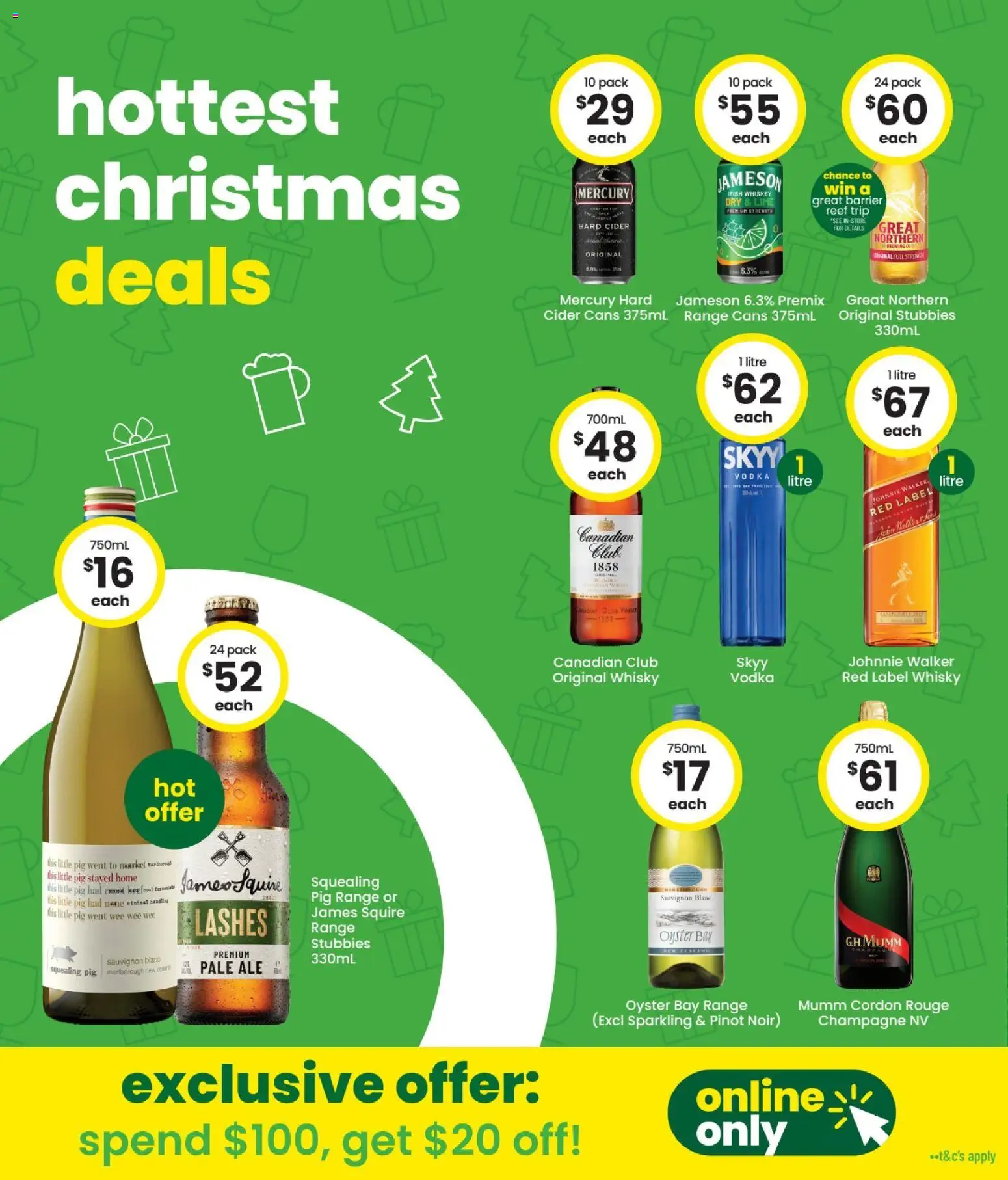 The Bottle-O catalogue - valid from 08.12.2025 | Page: 2 | Products: Vodka, Whiskey, Lime