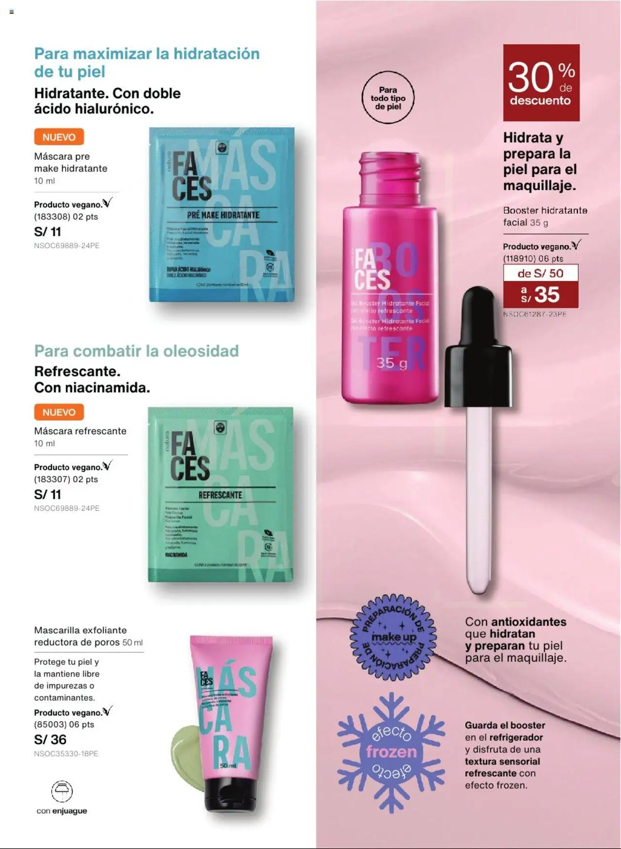 Catálogo Natura válido desde 24.05.2025 | Página: 97 | Productos: Máscara, Exfoliante, Refrigerador