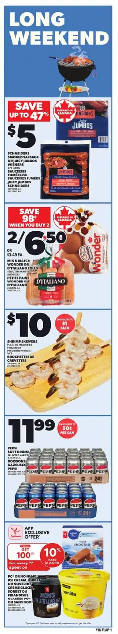 Preview of Independent Grocer weekly flyer / circulaire from shop Independent Grocer valid from 31.07.2025