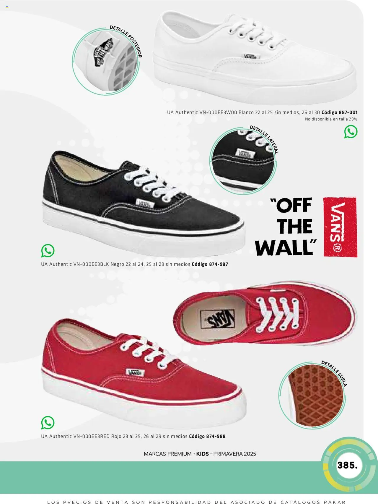 Nuevas ofertas de SC Pakar válidas en toda la República Mexicana desde el 28.02.2025. ¡Encuentra las mejores ofertas en SC Pakar catálogo Premium - Kids! | Página: 385