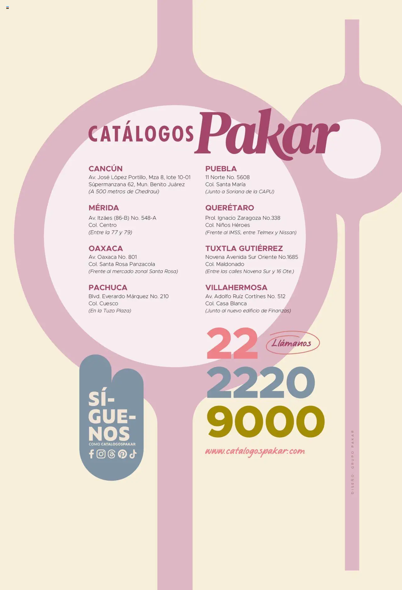 Nuevas ofertas de SC Pakar válidas en toda la República Mexicana desde el 24.07.2025. ¡Encuentra las mejores ofertas en SC Pakar - Catálogo Casual otoño / invierno! | Página: 323