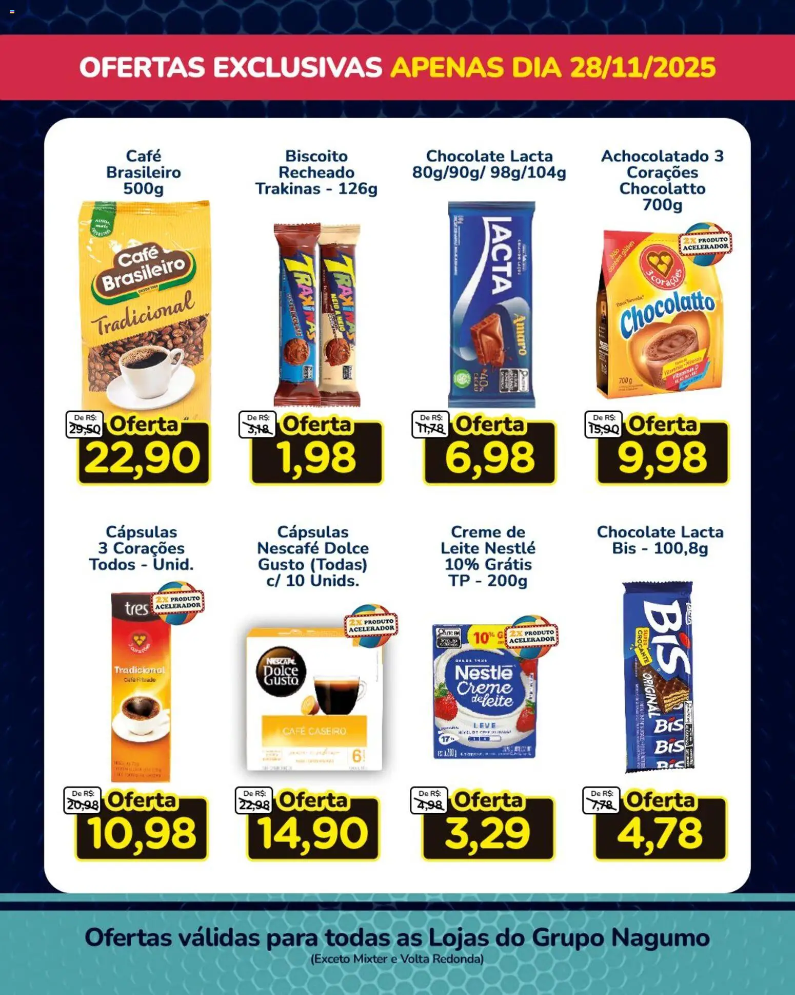 Nagumo Folheto - válido de 28.11.2025 | Página: 10 | Produtos: Achocolatado, Leite, Chocolate, Creme