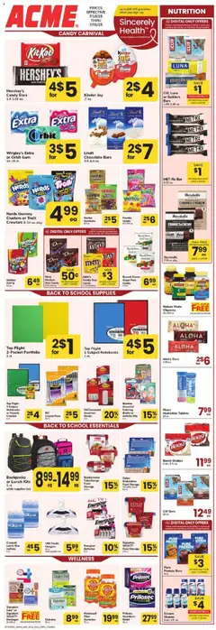 Preview of Acme weekly ads valid from 18.07.2025