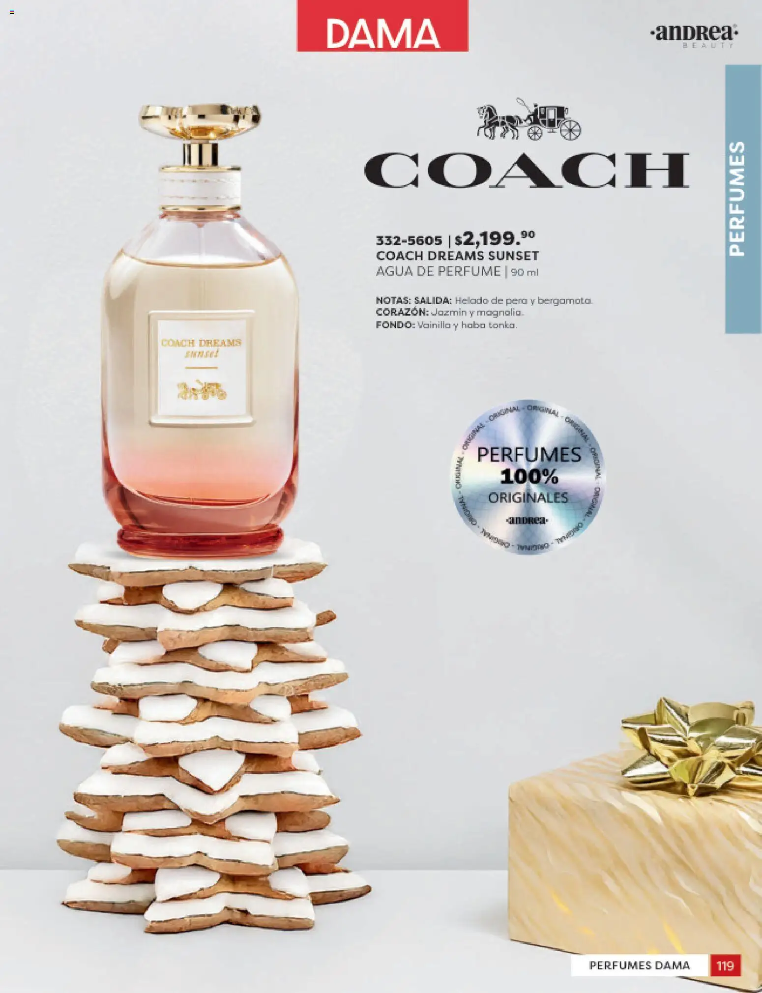 Nuevas ofertas de Andrea válidas en toda la República Mexicana desde el 31.10.2025. ¡Encuentra las mejores ofertas en Andrea catálogo Beauty! | Página: 119 | Productos: Pera, Agua, Helado, Perfume