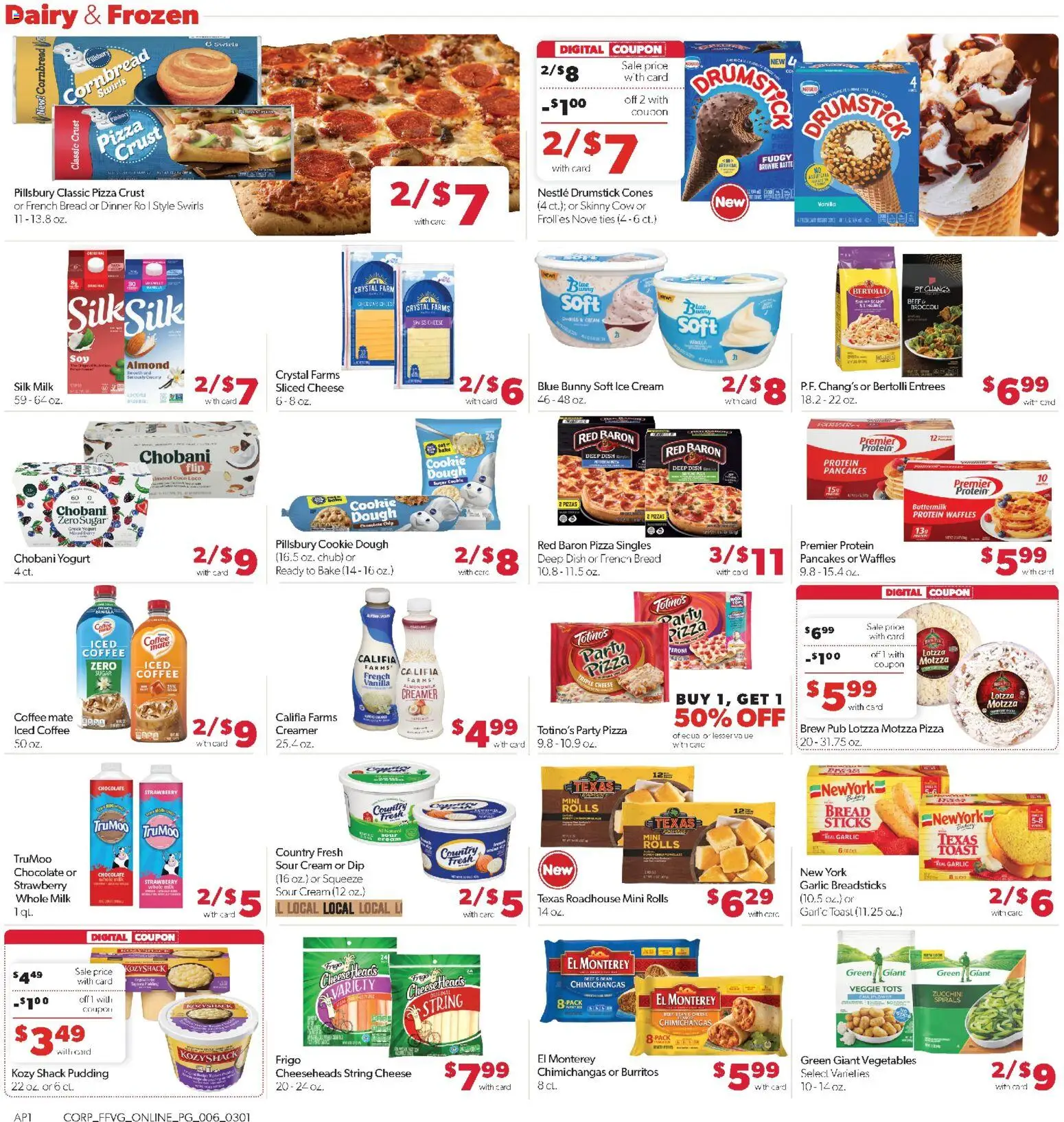 Family Fare Weekly Ad - valid from 01.03.2026 | Page: 12 | Products: Broccoli, Cheese, Garlic, Cauliflower