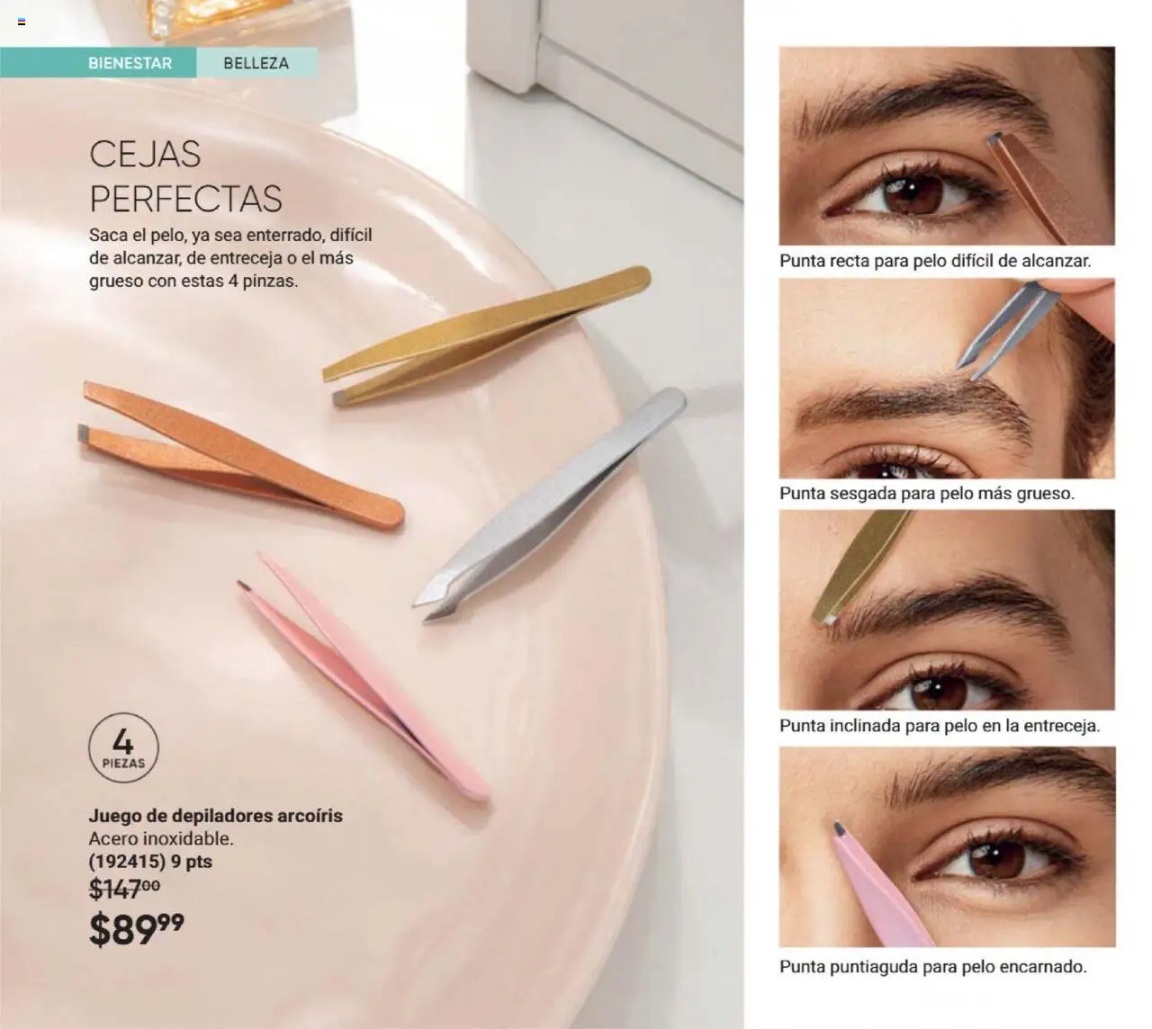 Nuevas ofertas de AVON válidas en toda la República Mexicana desde el 09.10.2025. ¡Encuentra las mejores ofertas en AVON - Casa & Estilo 16 2025! | Página: 122 | Productos: Juego