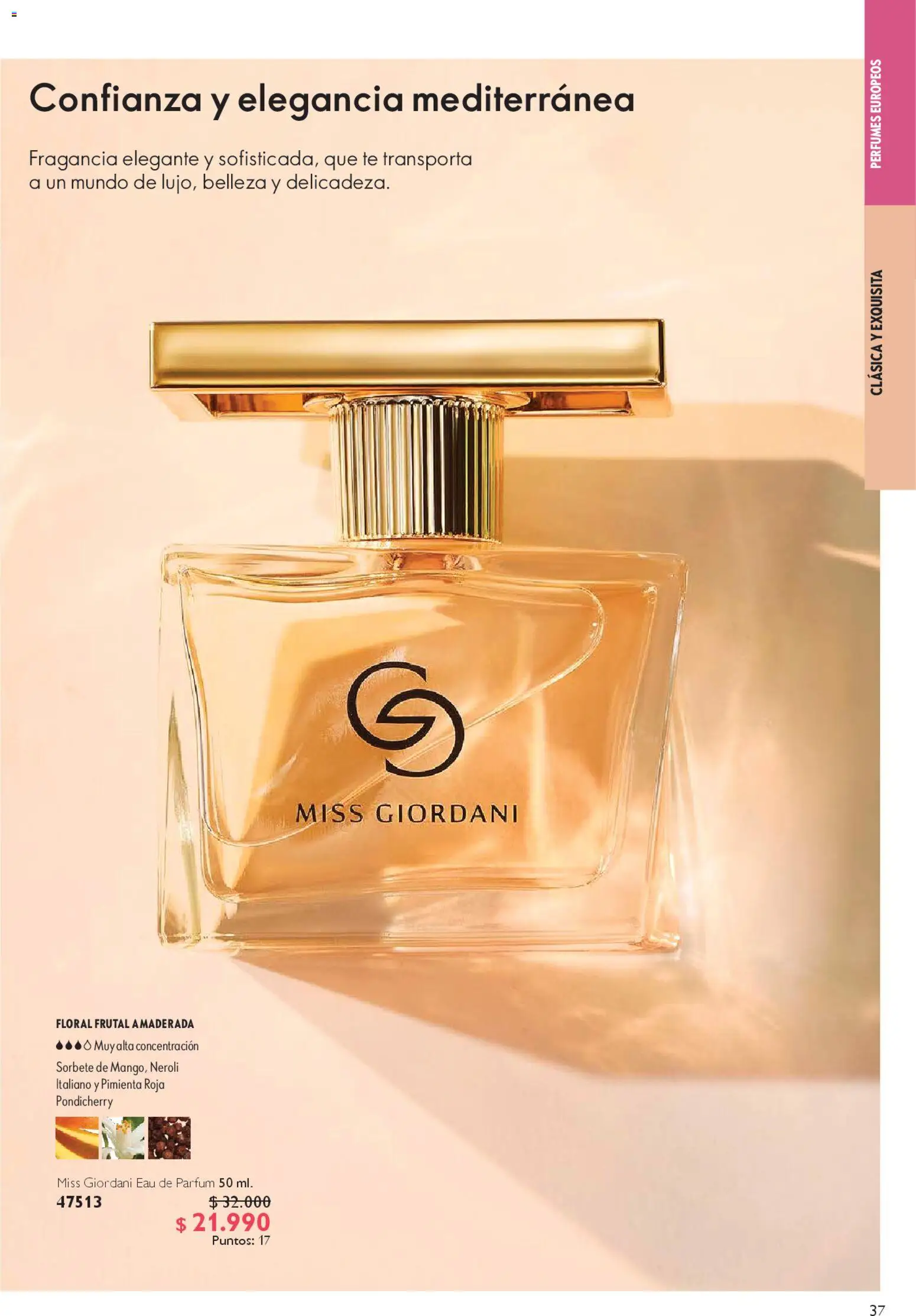 Oriflame ofertas  │ válido desde el 28.03.2026 | Página: 37 | Productos: Pimienta, Fragancia, Té