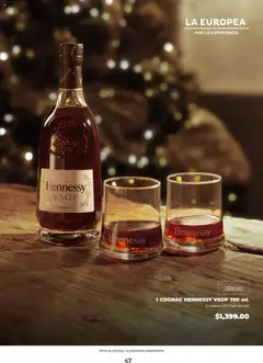 Vista previa de La Europea catálogo, nuevo folleto de la tienda, válido en México a partir del 22.09.2025 | Página: 47 | Productos: Vasos