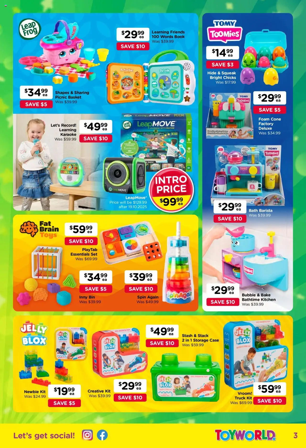 Toyworld catalogue - valid from 01.10.2025 | Page: 3 | Products: Bath, Basket, Game, Case