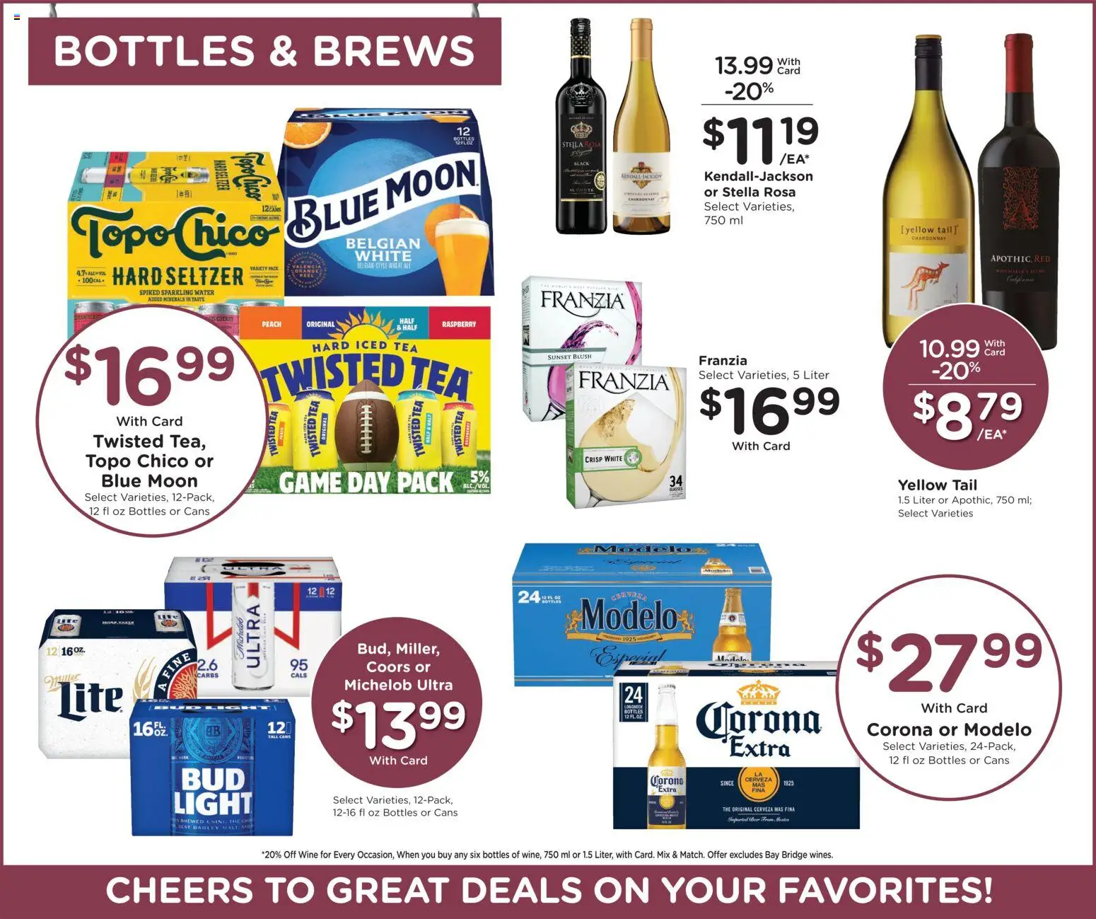 Smith's Weekly Ad - ID - valid from 12.11.2025 | Page: 9 | Products: Wine, Water, Raspberry, Game