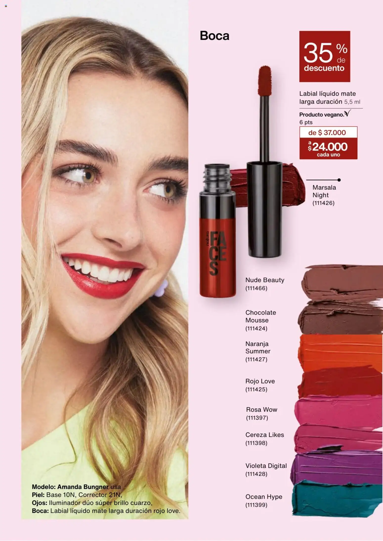 Natura revista - valida desde el 02.01.2026 | Página: 65 | Productos: Iluminador, Mousse, Corrector, Chocolate