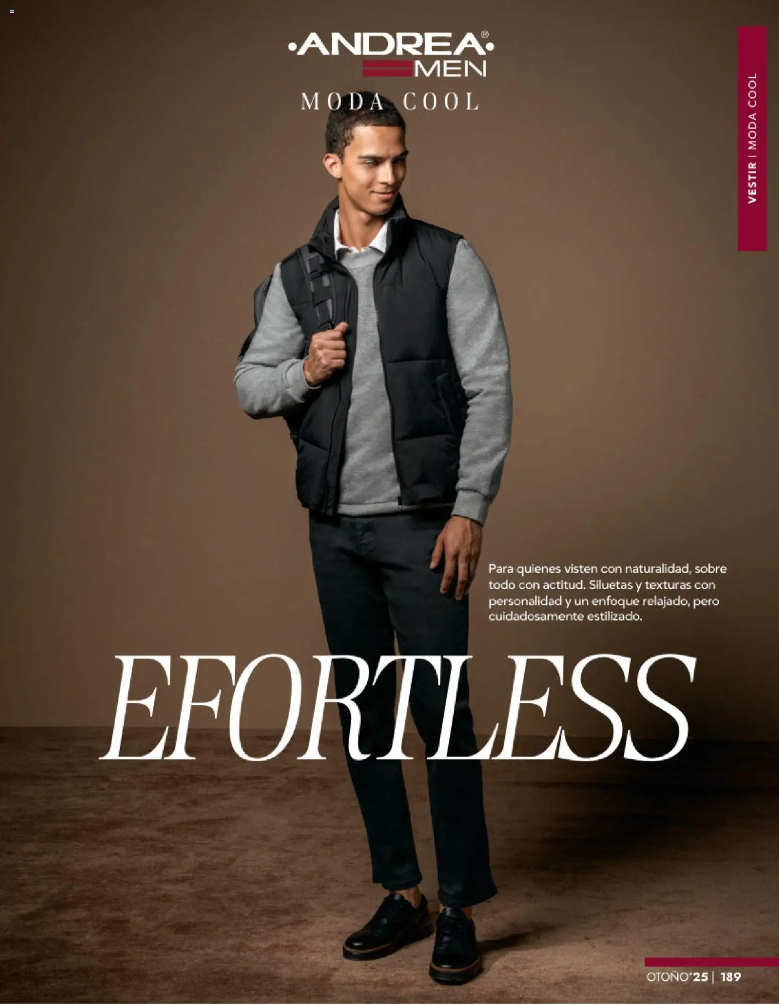 Nuevas ofertas de Andrea válidas en toda la República Mexicana desde el 26.11.2025. ¡Encuentra las mejores ofertas en Andrea catálogo Vestir Caballero otoño! | Página: 27 | Productos: Sobre