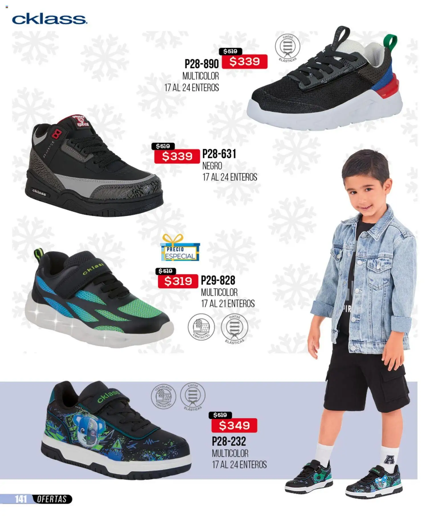 Nuevas ofertas de Cklass válidas en toda la República Mexicana desde el 12.01.2026. ¡Encuentra las mejores ofertas en Cklass catálogo Mega Ofertas Calzado! | Página: 142