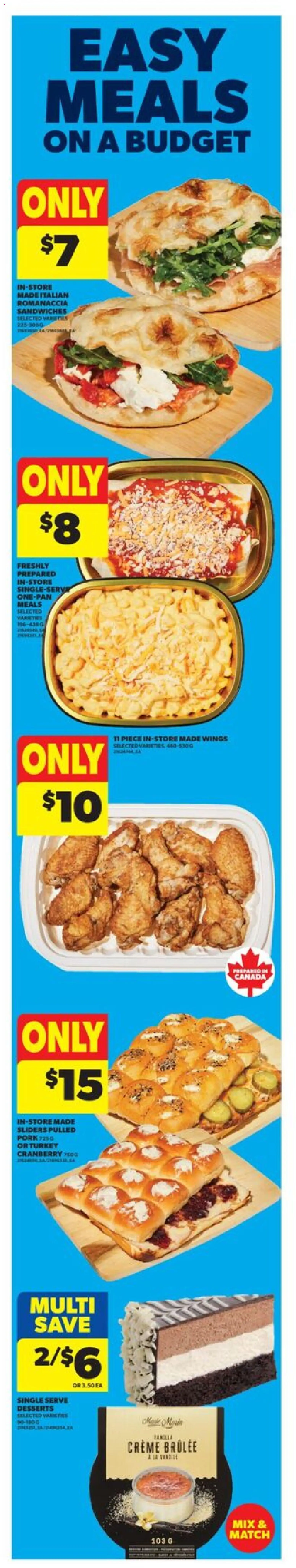 Real Canadian Superstore flyer valid from 23.04.2026 | Page: 4 | Products: Turkey, Pork