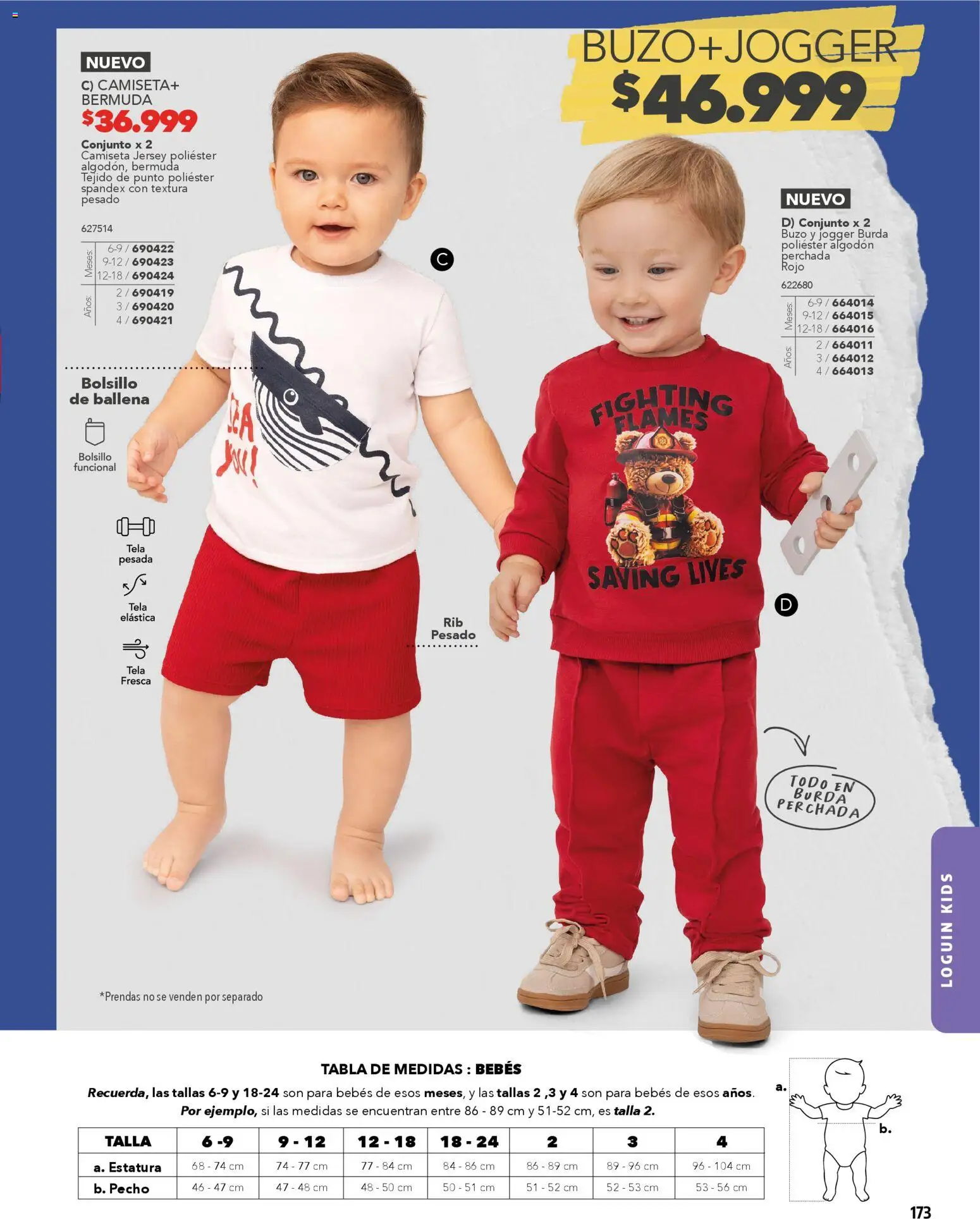 Carmel revista - valida desde el 01.02.2026 | Página: 173 | Productos: Algodón, Bermuda, Buzo, Conjunto