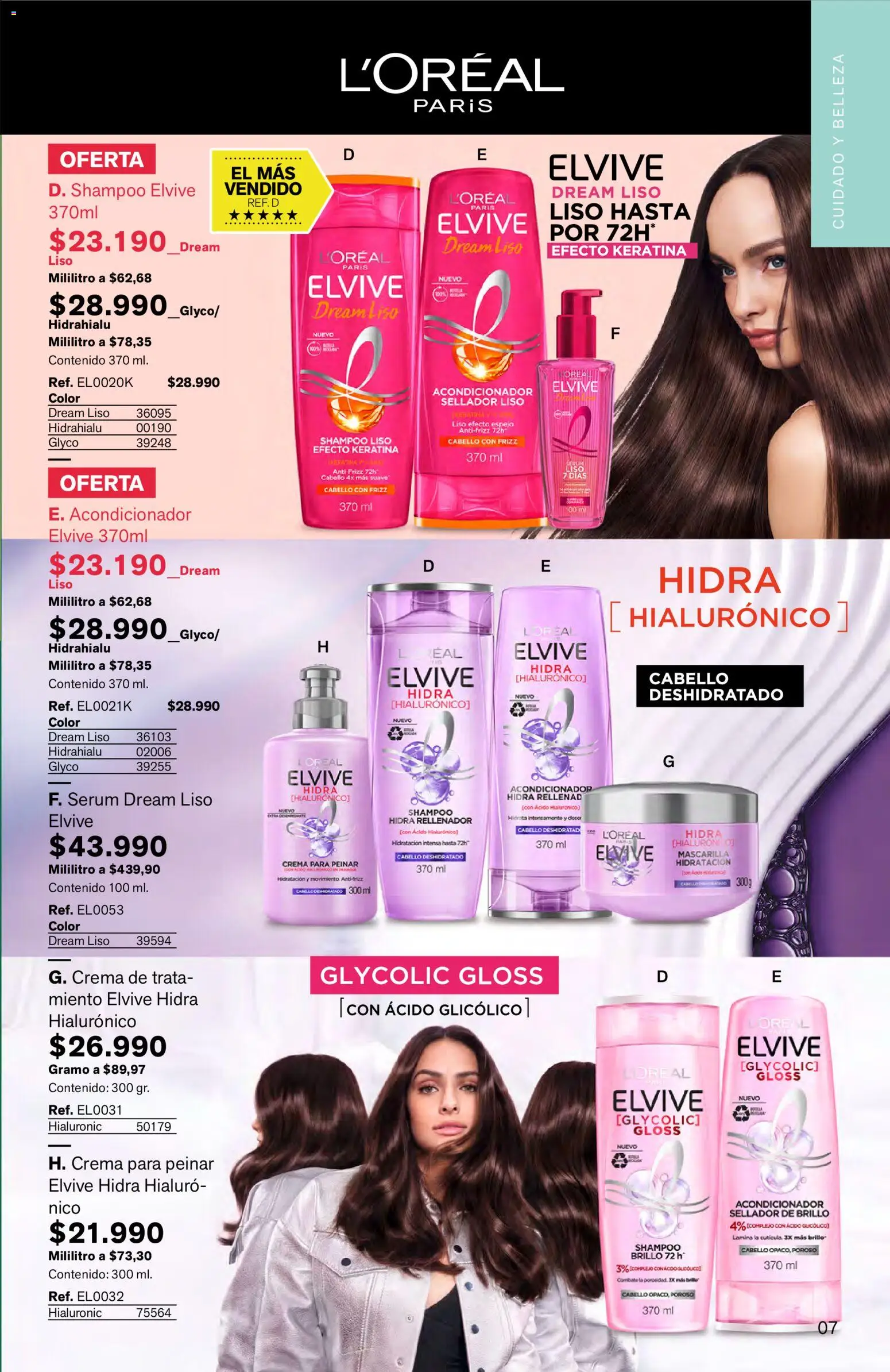 Leonisa revista - valida desde el 16.03.2026 | Página: 7 | Productos: Huevo, Espejo, Mascarilla, Acondicionador