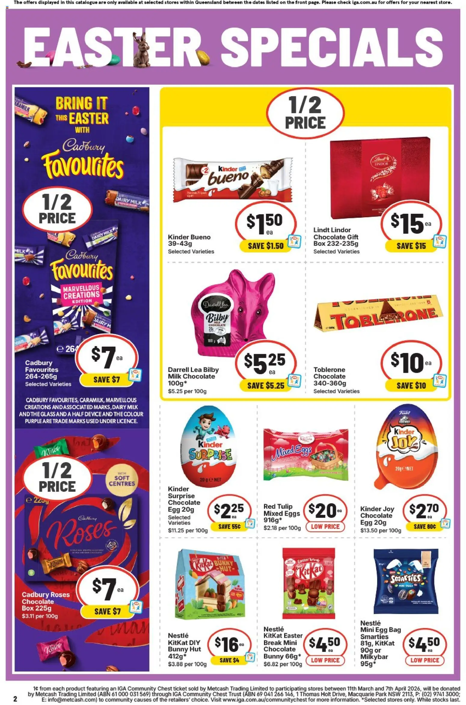 IGA catalogue - valid from 25.03.2026 | Page: 5 | Products: Box, Dairy, Eggs, Device