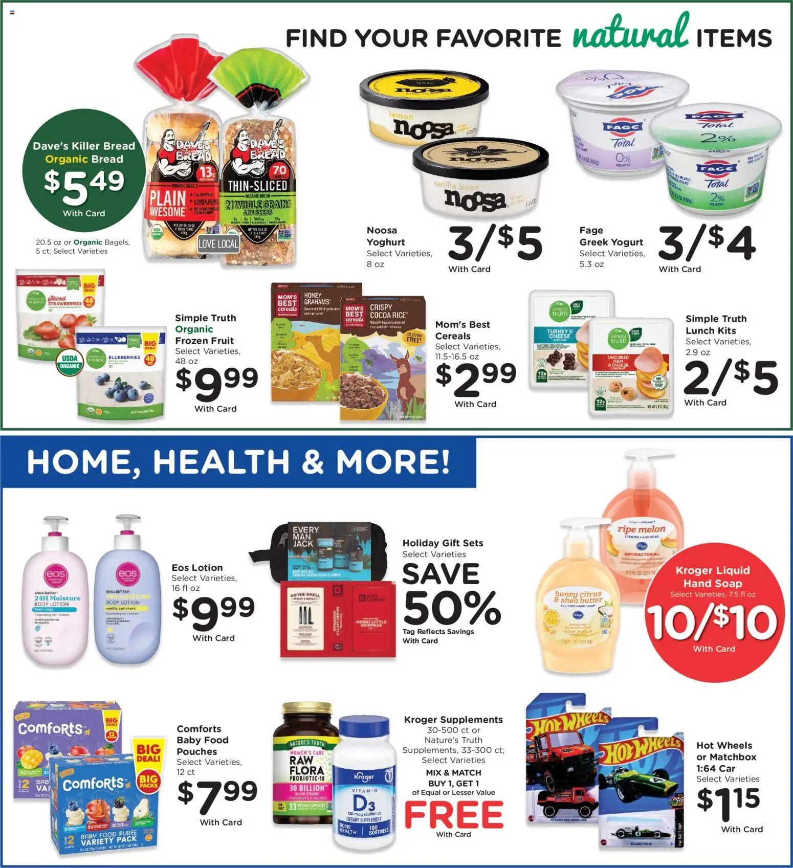 QFC Weekly Ad - OR - valid from 28.11.2025 | Page: 13 | Products: Vitamin, Butter, Cheese, Strawberries