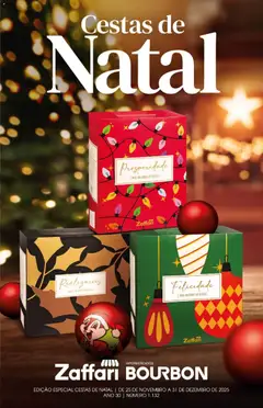 Zaffari - Ofertas Cestas de Natal - RS - Pré-Visualização do folheto da loja Zaffari, válido de 25.11.2025