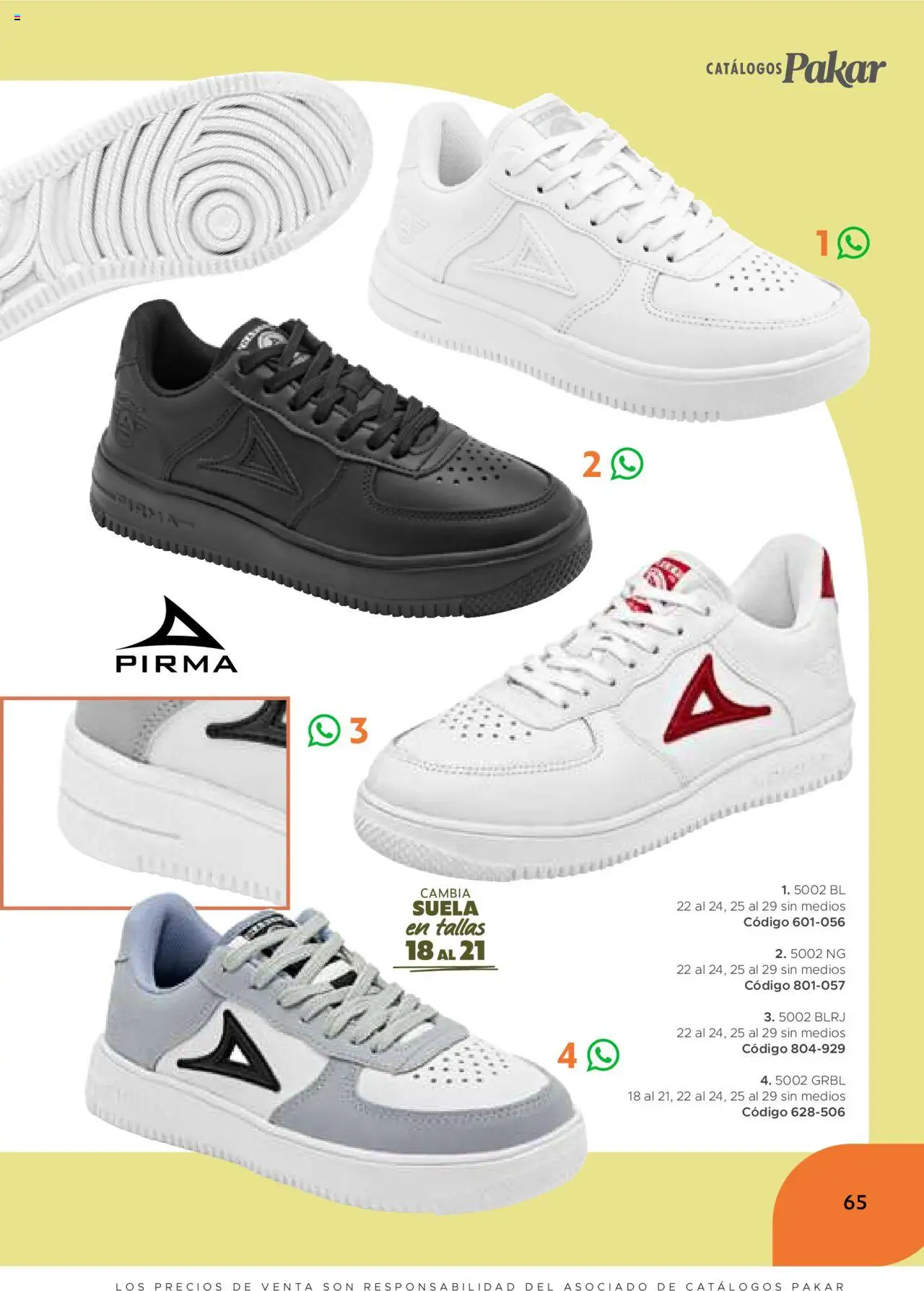 Nuevas ofertas de SC Pakar válidas en toda la República Mexicana desde el 24.07.2025. ¡Encuentra las mejores ofertas en SC Pakar - Catálogo Casual otoño / invierno! | Página: 65