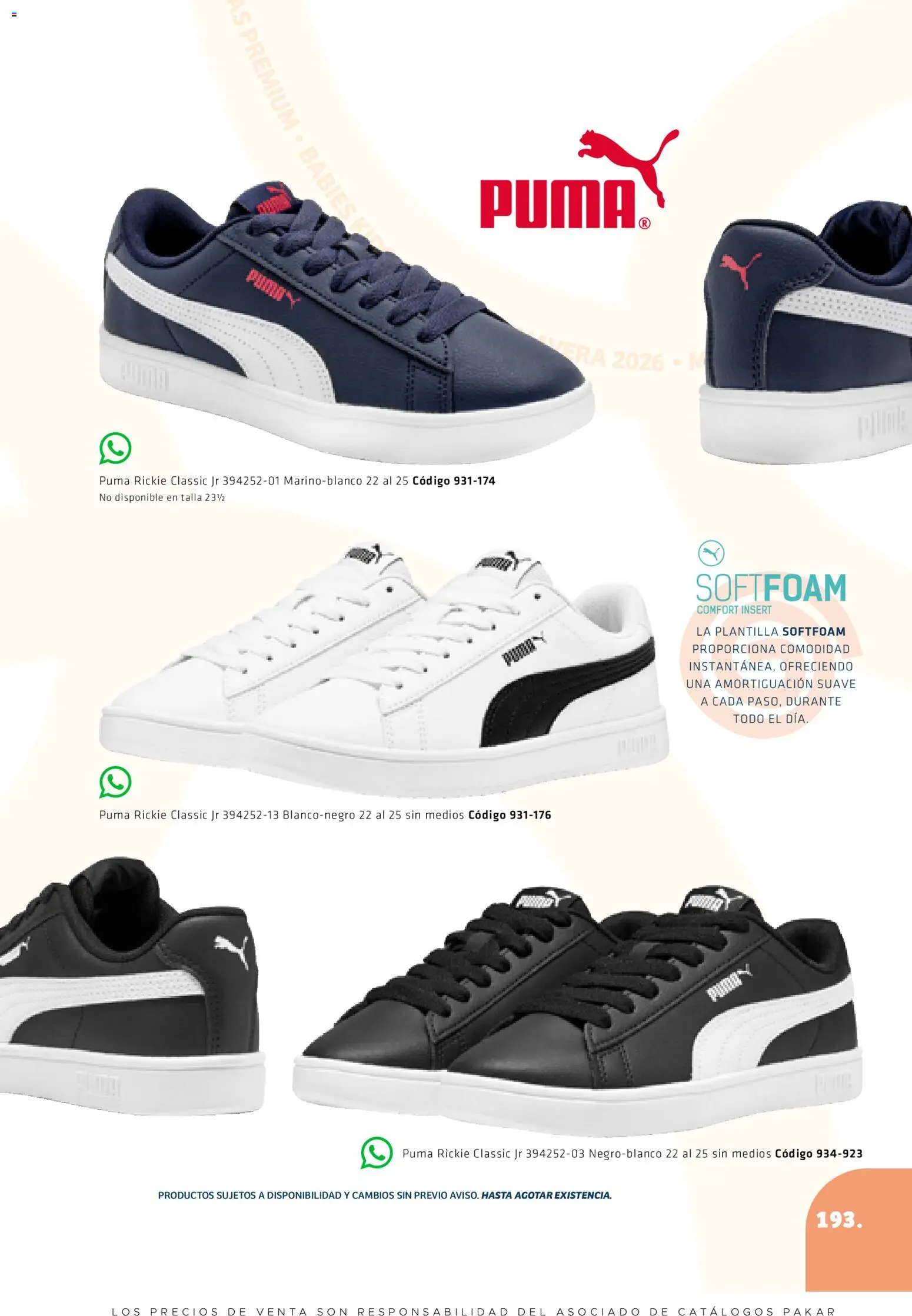 Nuevas ofertas de SC Pakar válidas en toda la República Mexicana desde el 27.02.2026. ¡Encuentra las mejores ofertas en SC Pakar catálogo Premium Kids! | Página: 193