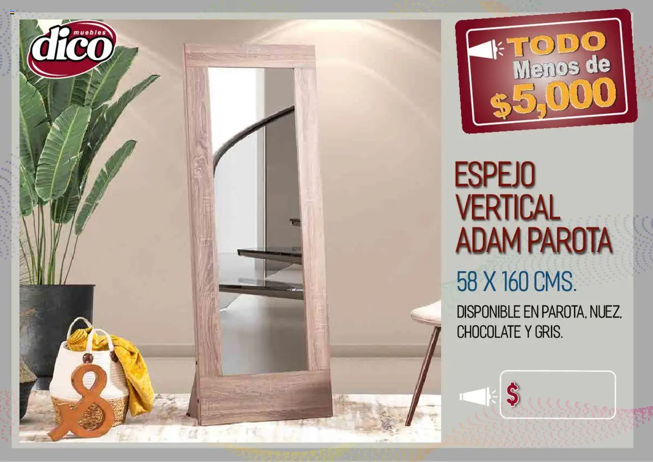 Nuevas ofertas de Muebles Dico válidas en toda la República Mexicana desde el 12.02.2025. ¡Encuentra las mejores ofertas en Muebles Dico catálogo Todo Menos! | Página: 91 | Productos: Chocolate, Espejo
