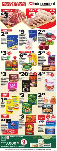 Preview of Independent Grocer flyer - NS from shop Independent Grocer valid from 08.01.2026