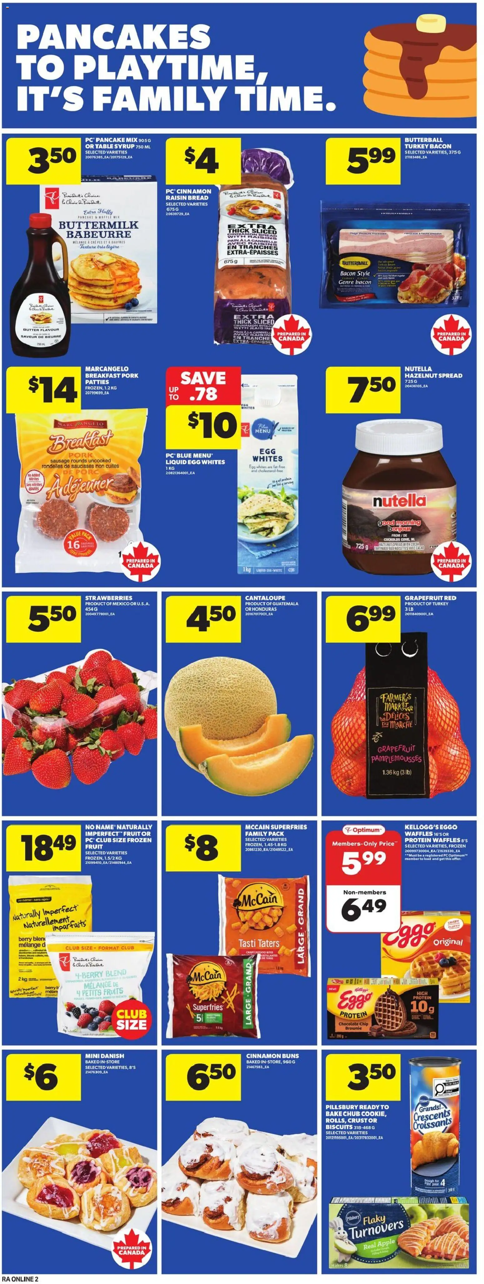 Atlantic Superstore flyer valid from 12.02.2026 | Page: 10 | Products: PC, Butter, Bread, Pork