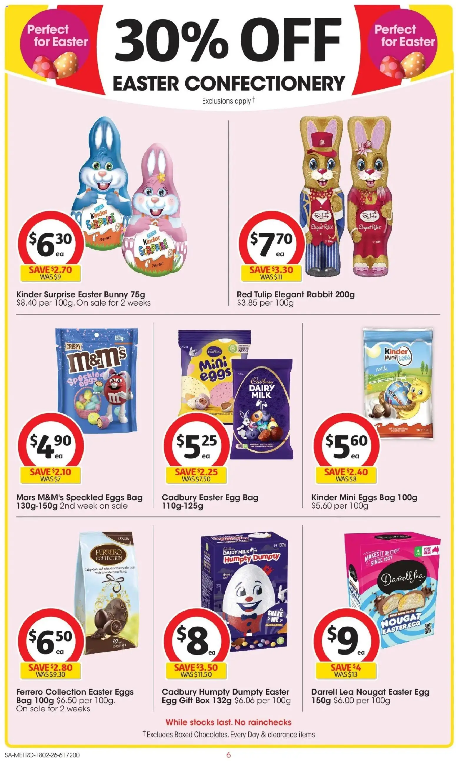 Coles catalogue - valid from 18.02.2026 | Page: 6 | Products: Cocoa, Milk, Dairy, Eggs