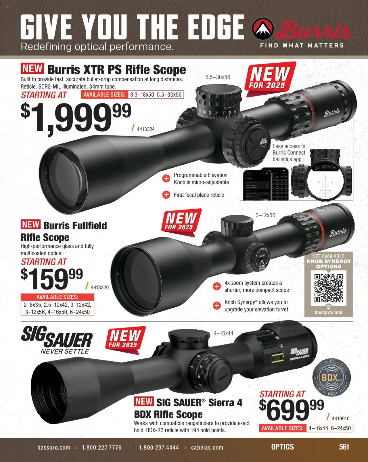 Cabela's Hunting Master 25 - valid from 11.08.2025 | Page: 561 | Products: Rifle