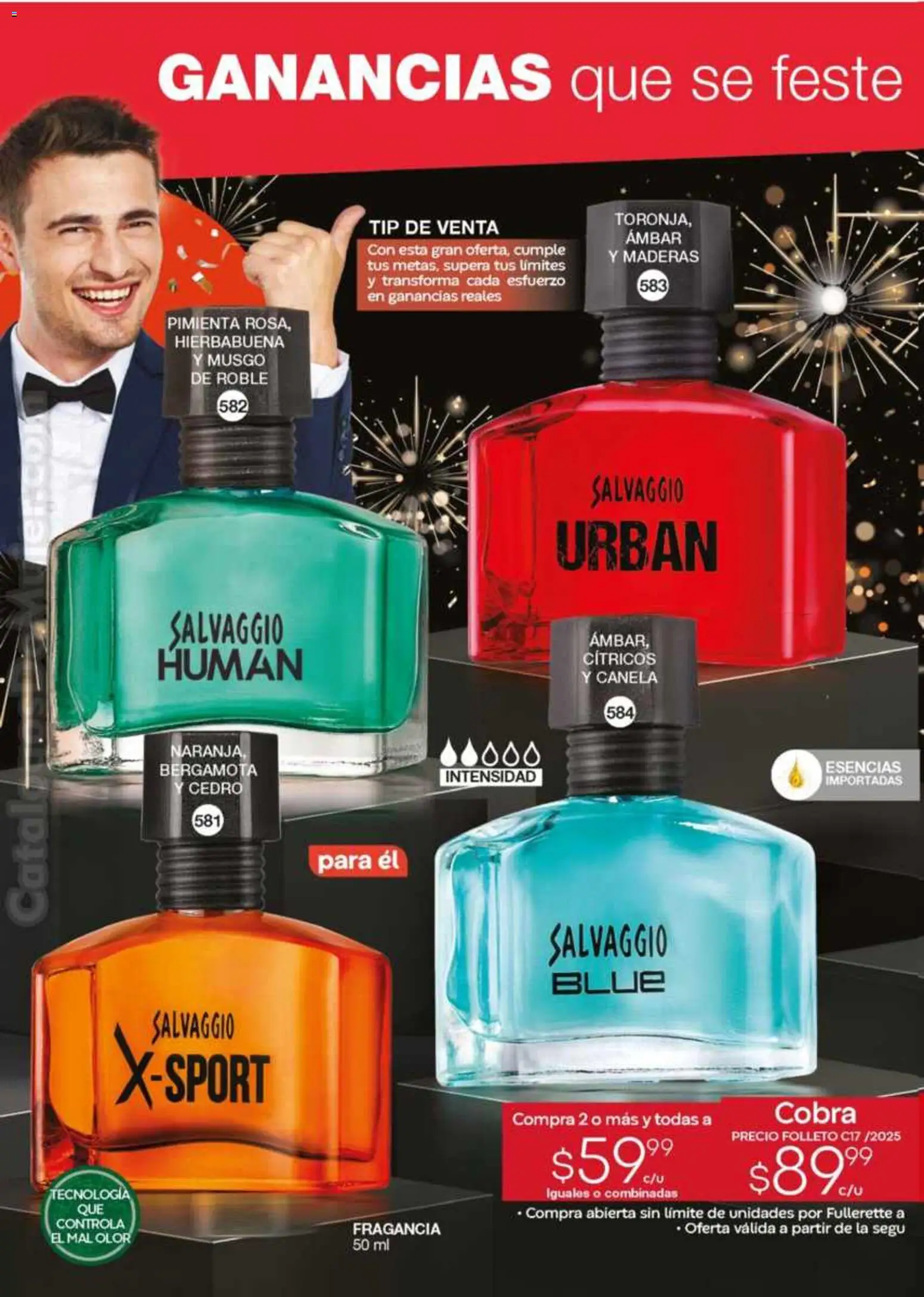 Nuevas ofertas de Fuller válidas en toda la República Mexicana desde el 26.11.2025. ¡Encuentra las mejores ofertas en Fuller Revista Gana Más C17! | Página: 10 | Productos: Pimienta, Esencias, Fragancia