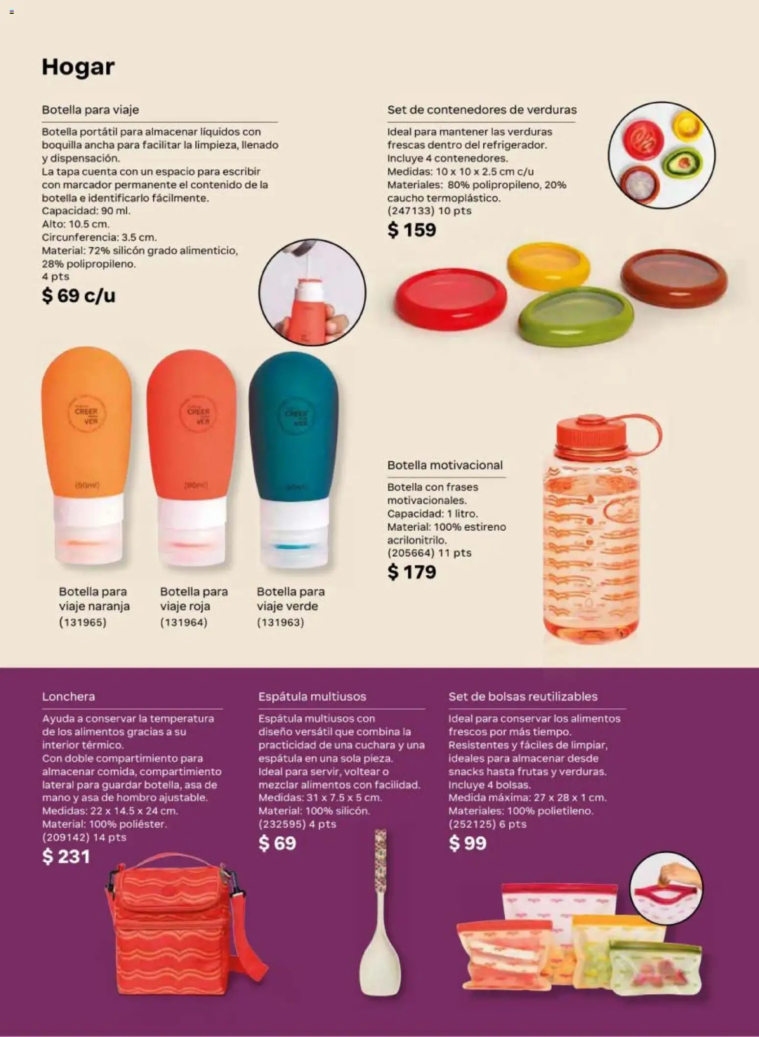 Nuevas ofertas de Natura válidas en toda la República Mexicana desde el 24.04.2026. ¡Encuentra las mejores ofertas en Natura campaña 7 2026! | Página: 161 | Productos: Espátula, Botella, Cuchara