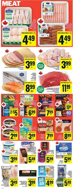 Preview of Food Basics weekly flyer - Ajax from shop Food Basics valid from 19.03.2026 | Page: 7 | Products: Fish, Salad, Ridge, Chicken