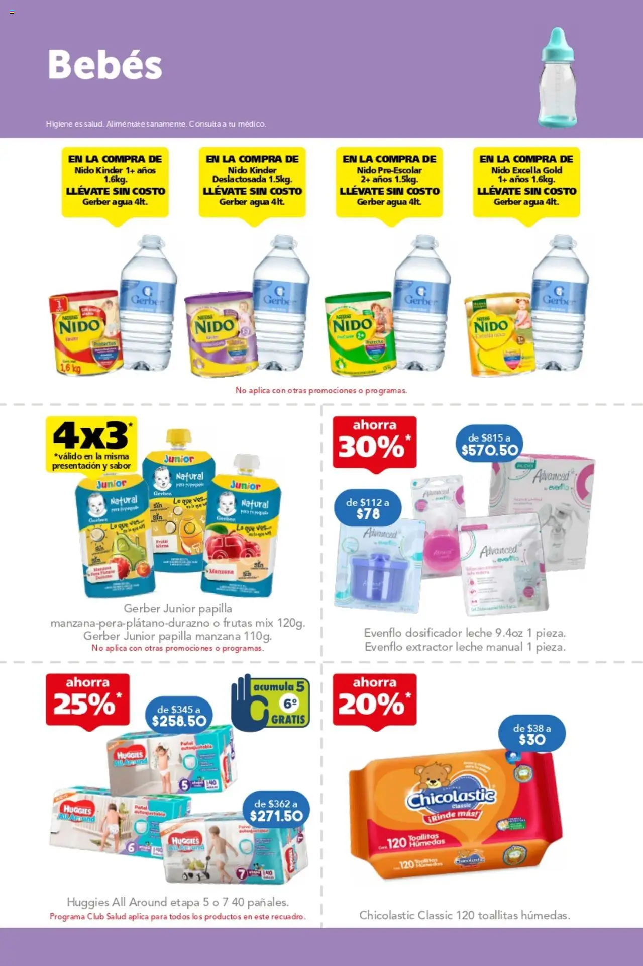 Nuevas ofertas de Farmacia San Pablo válidas en toda la República Mexicana desde el 21.09.2025. ¡Encuentra las mejores ofertas en Farmacia San Pablo - Catálogo! | Página: 2 | Productos: Manzana, Agua, Leche, Extractor