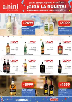 Vista previa NINI Mayorista - Ofertas válido desde el 25.03.2026 | Página: 17 | Productos: Vodka, Whisky, Café, Chocolate