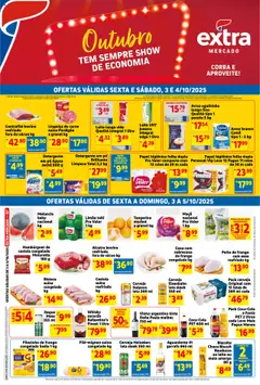 Extra - Ofertas de Mercado Fim de Semana - Pré-Visualização do folheto da loja Extra, válido de 03.10.2025