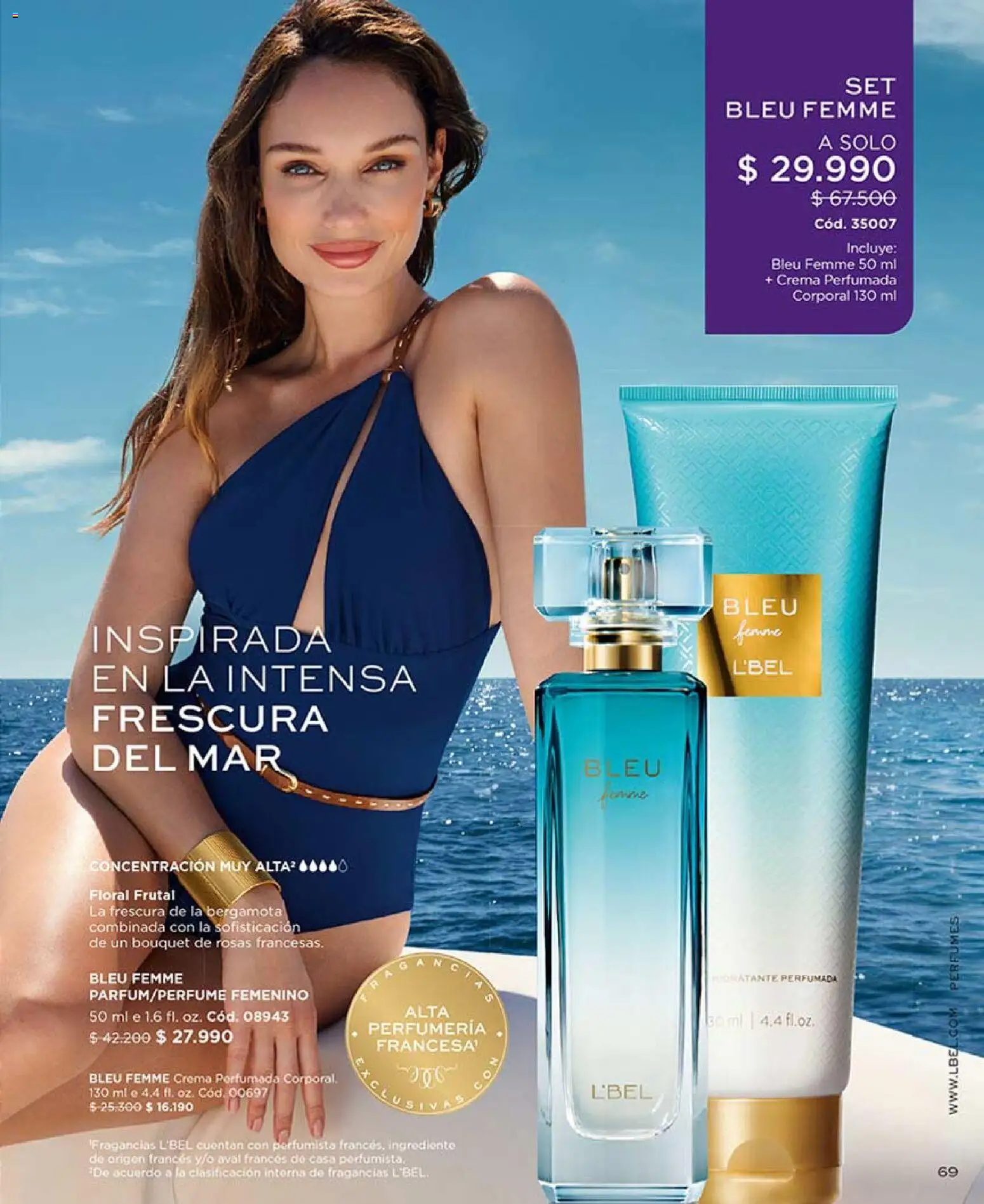 Catálogo L'Bel Campaña 5 │ válido desde el 01.03.2026 | Página: 69 | Productos: Crema