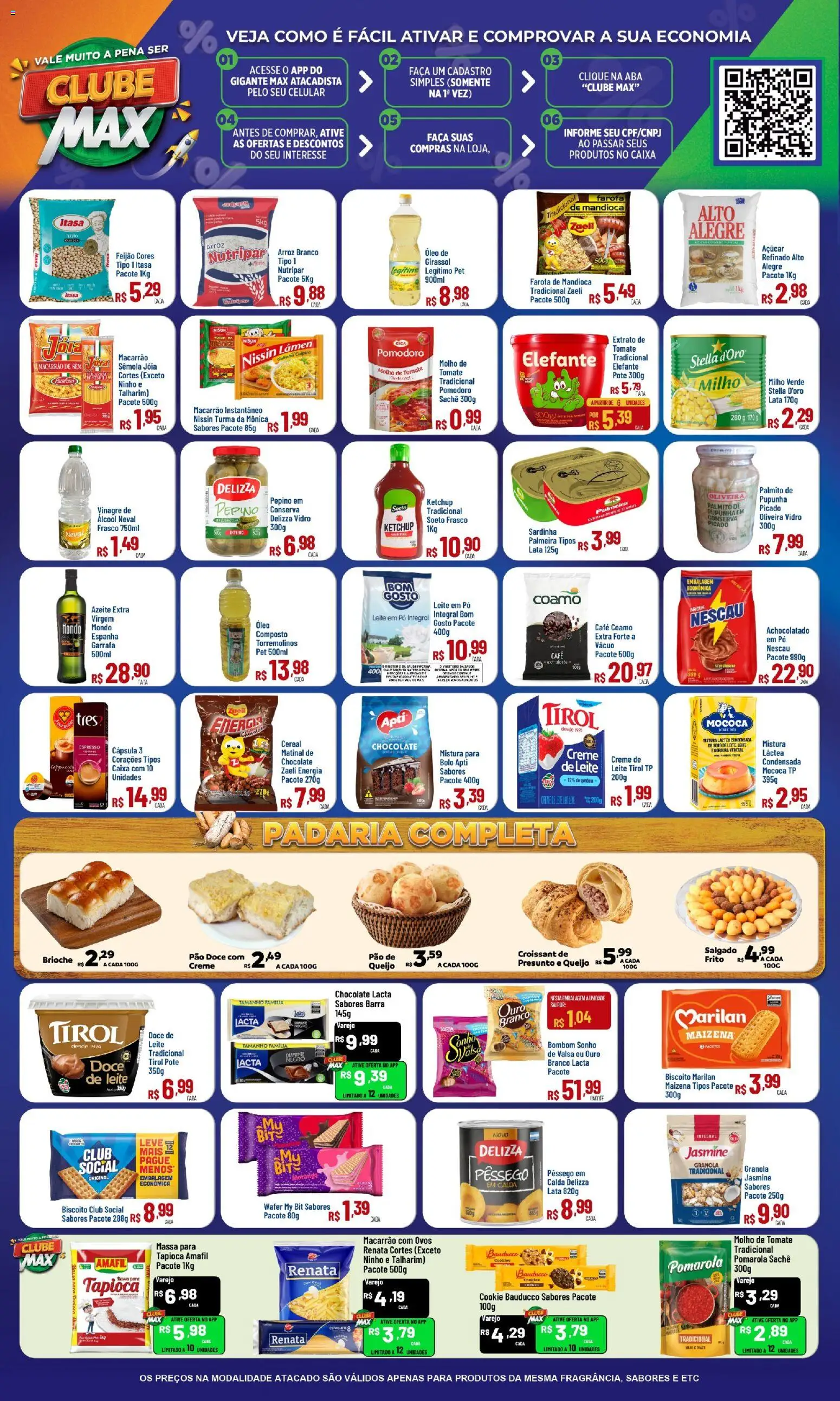 Max Atacadista Folheto - válido de 18.12.2025 | Página: 2 | Produtos: Pêssego, Caixa, Bombom, Zaeli