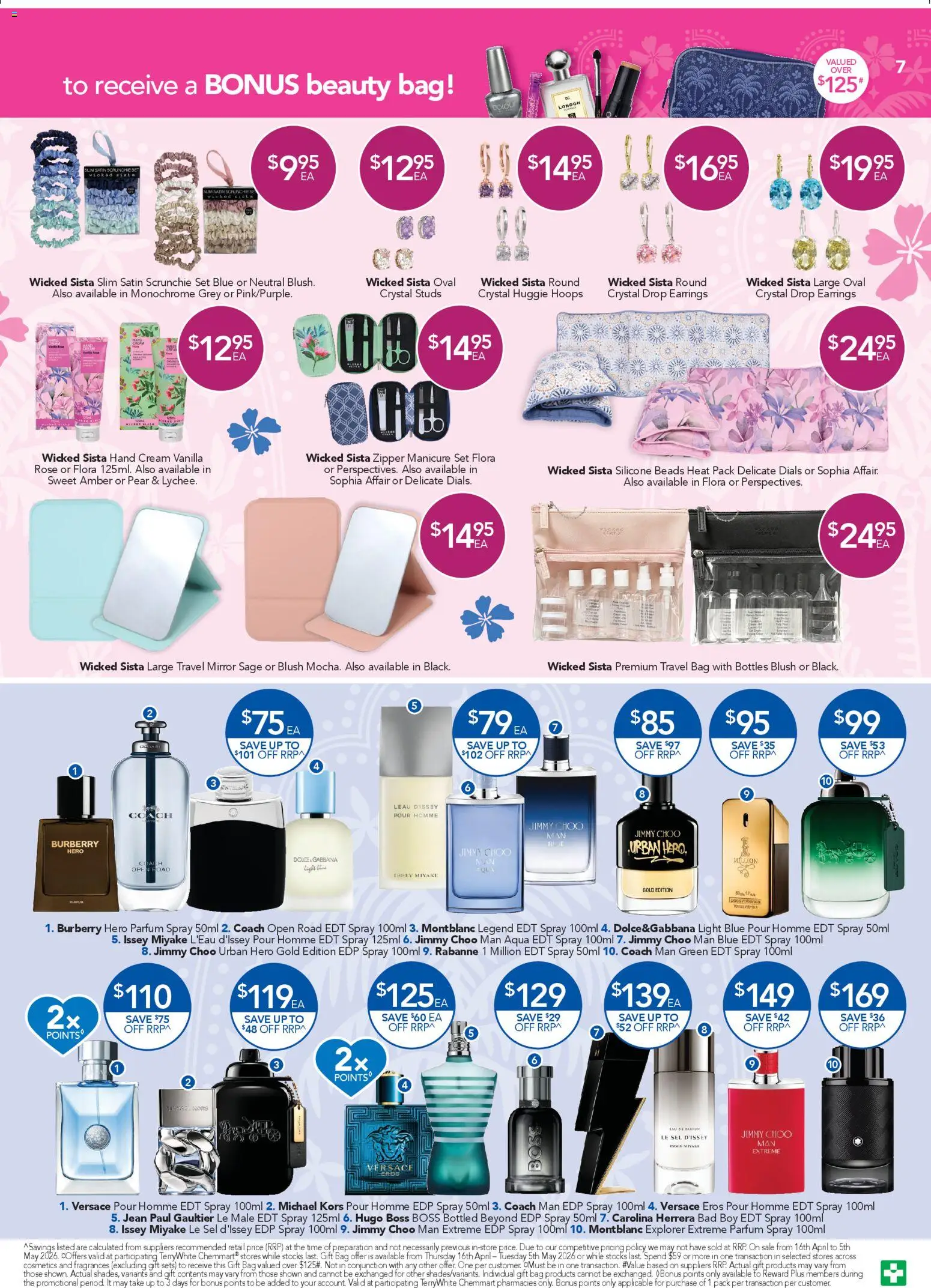 Terry White catalogue - valid from 16.04.2026 | Page: 7 | Products: Mirror, Pear, Hand cream, Manicure