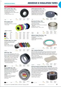 Jaycar catalogue - valid from 01.01.2025 | Page: 33 | Products: Garden hose, Aluminium foil, Safe, Strip