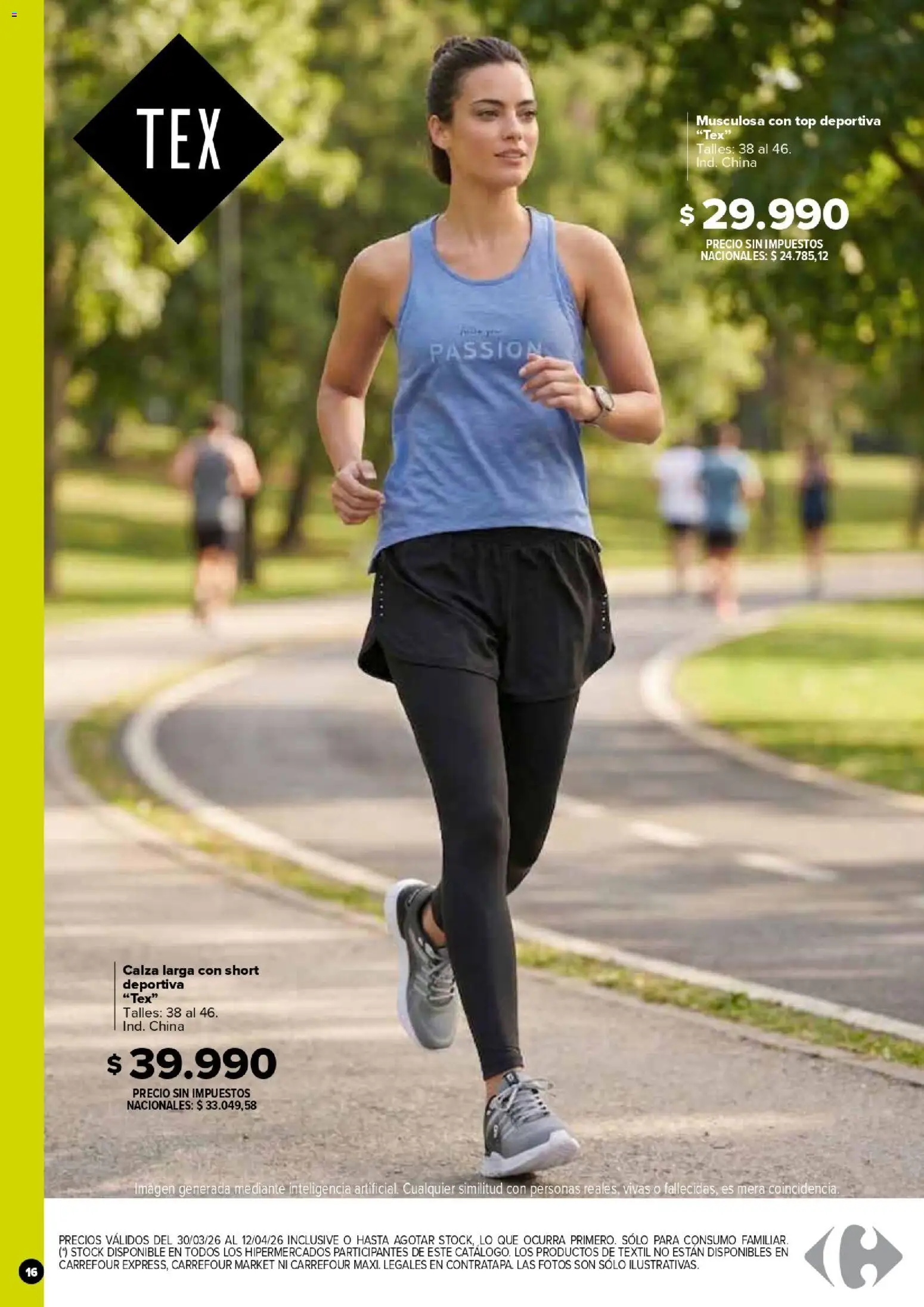 Carrefour - Tiempo Libre  │ válido desde el 30.03.2026 | Página: 16