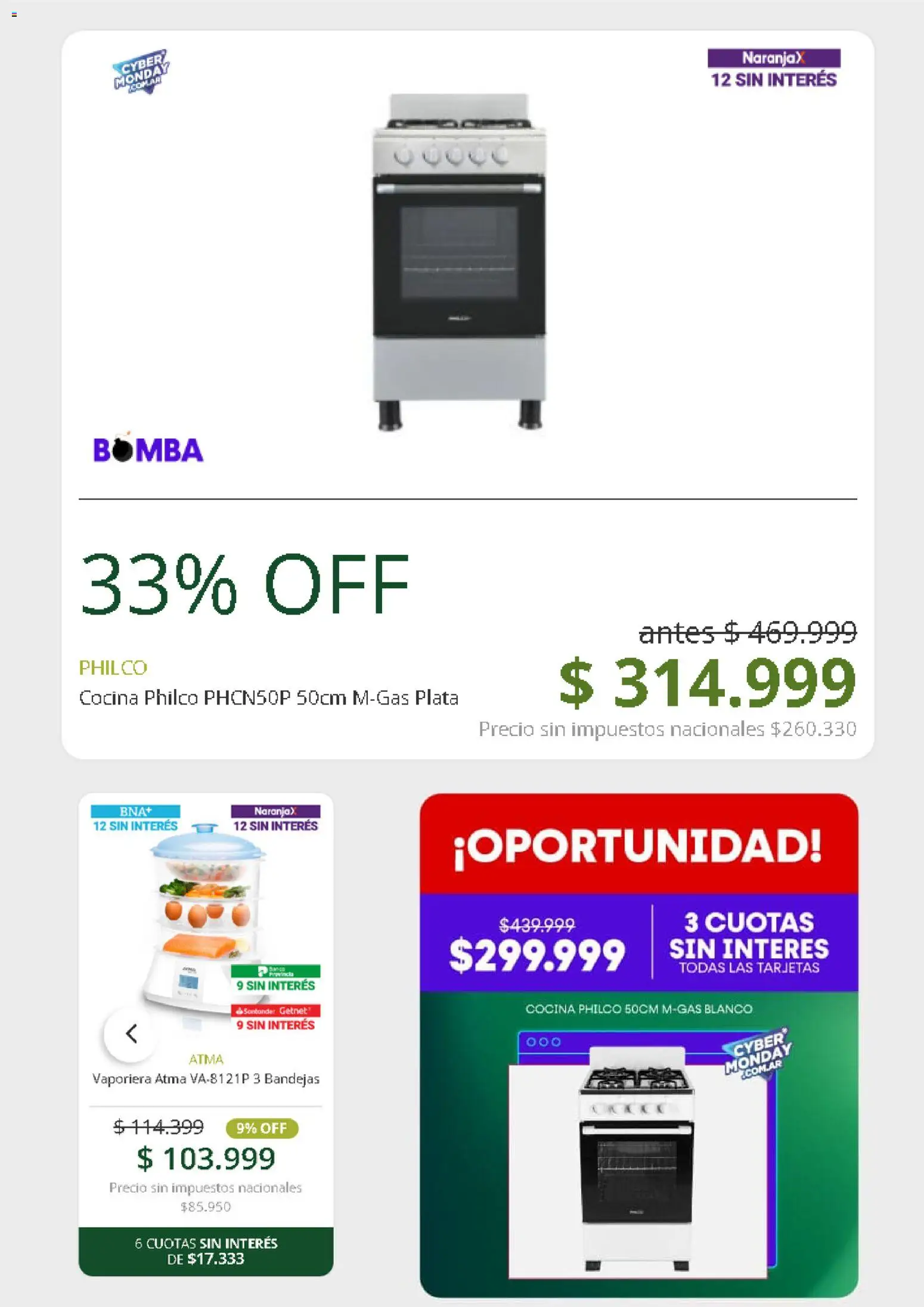 Hendel Cyber Monday │ válido desde el 03.11.2025 | Página: 3 | Productos: Cocina