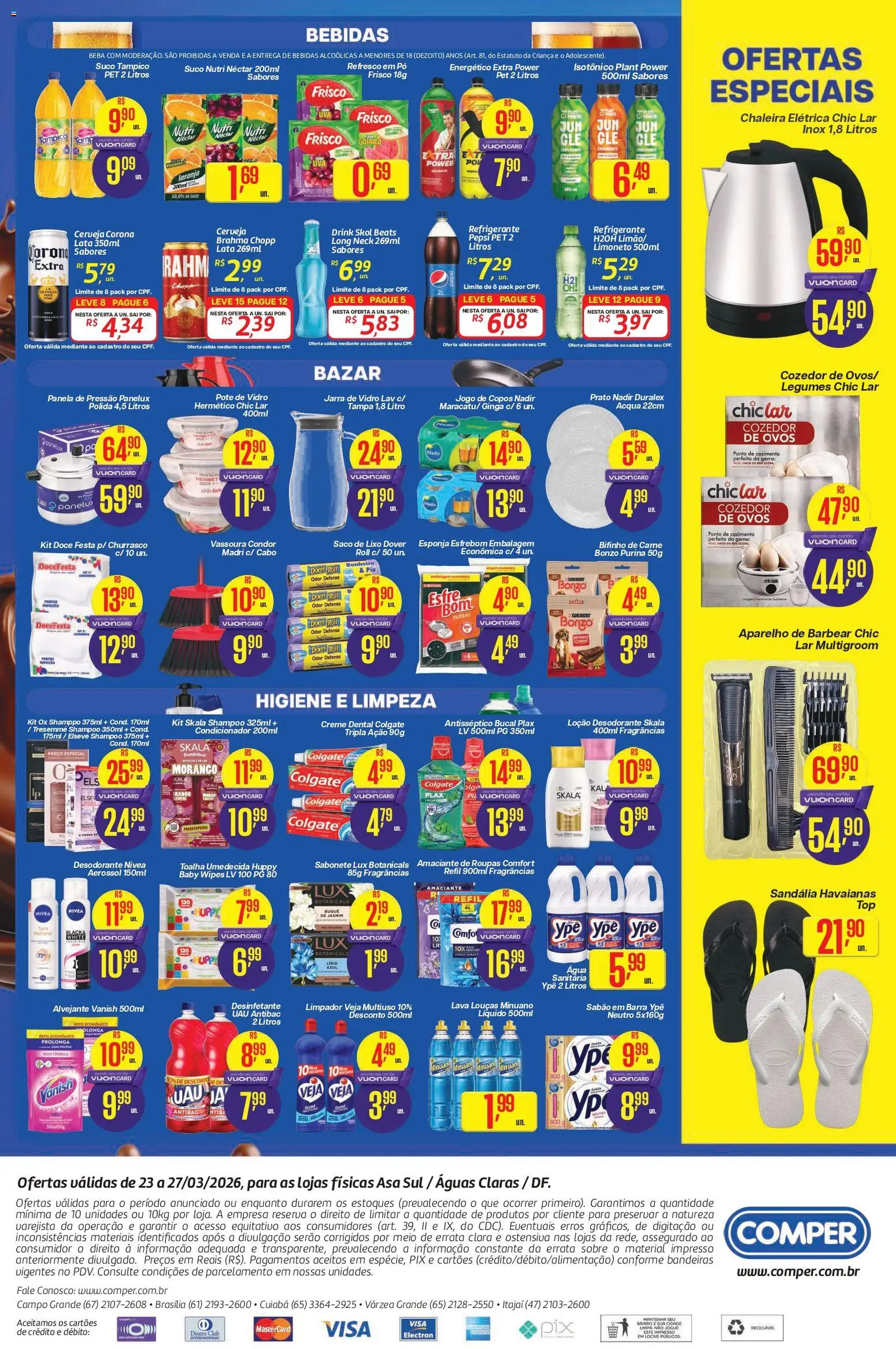 Comper Folheto - válido de 23.03.2026 | Página: 4 | Produtos: Shampoo, Sabão, Panela, Sabonete