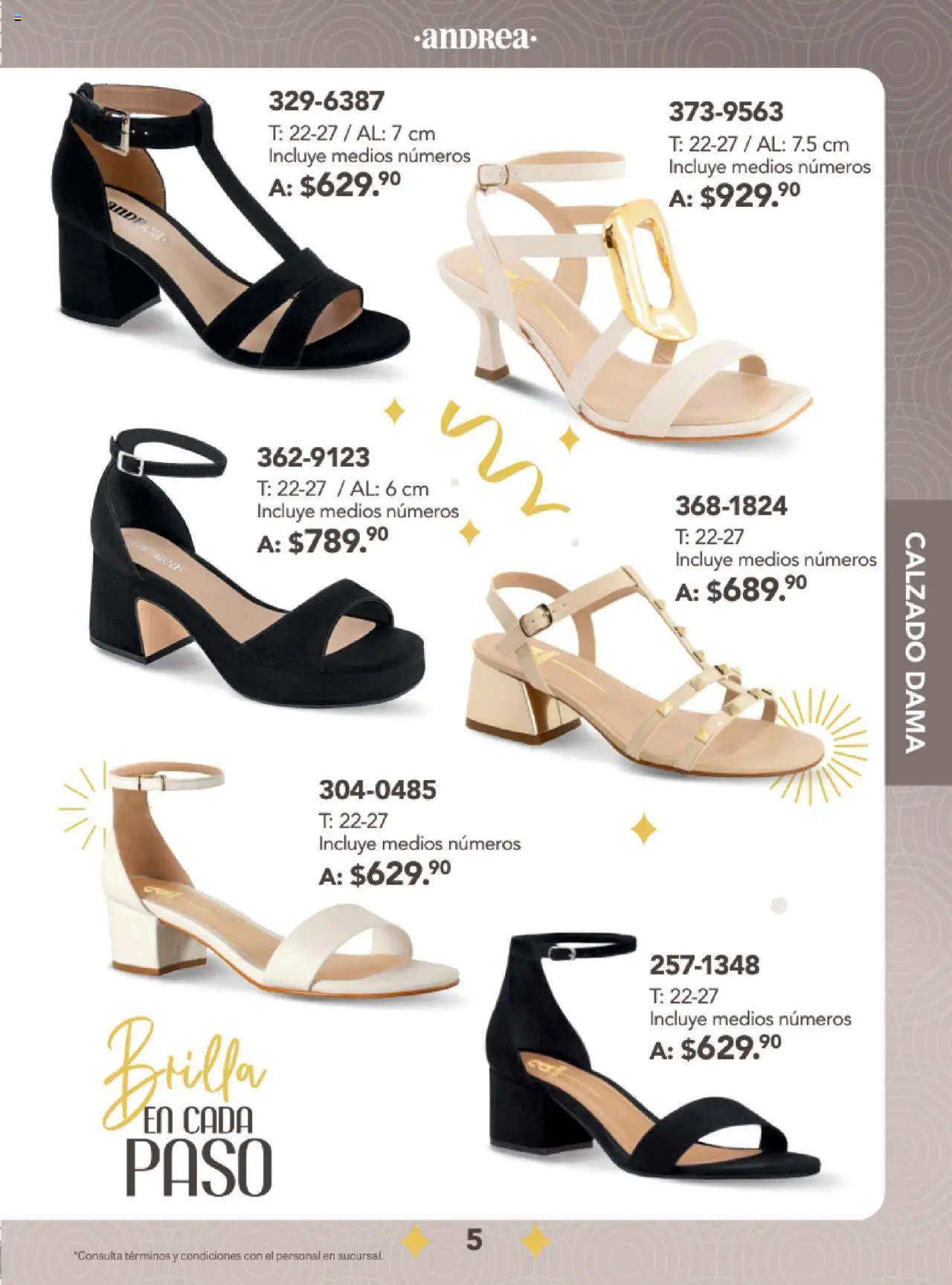 Nuevas ofertas de Andrea válidas en toda la República Mexicana desde el 24.08.2025. ¡Encuentra las mejores ofertas en Andrea - Catálogo Fiestas y Celebraciones! | Página: 5