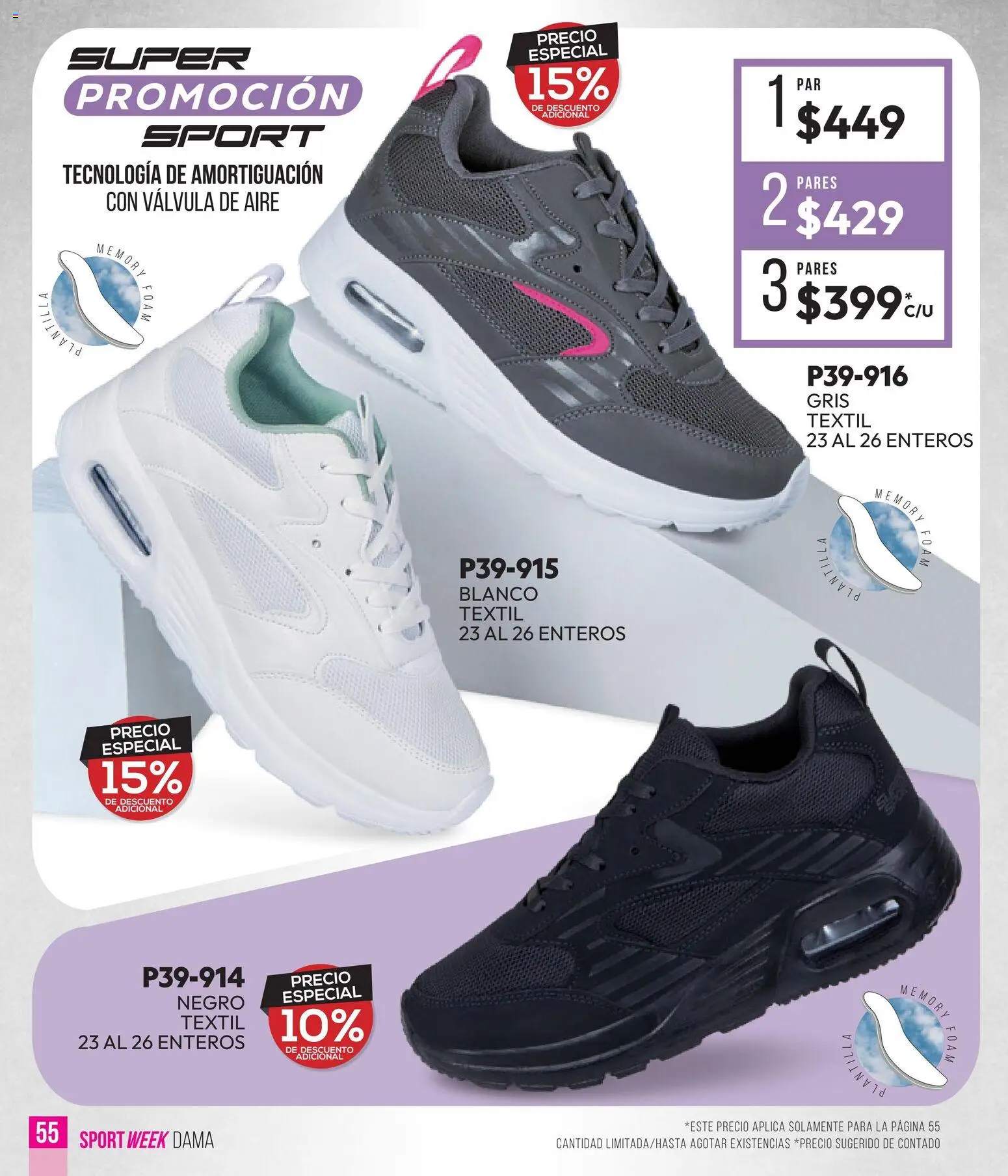 Nuevas ofertas de Cklass válidas en toda la República Mexicana desde el 28.04.2026. ¡Encuentra las mejores ofertas en Cklass catálogo Sportweek! | Página: 56 | Productos: Válvula