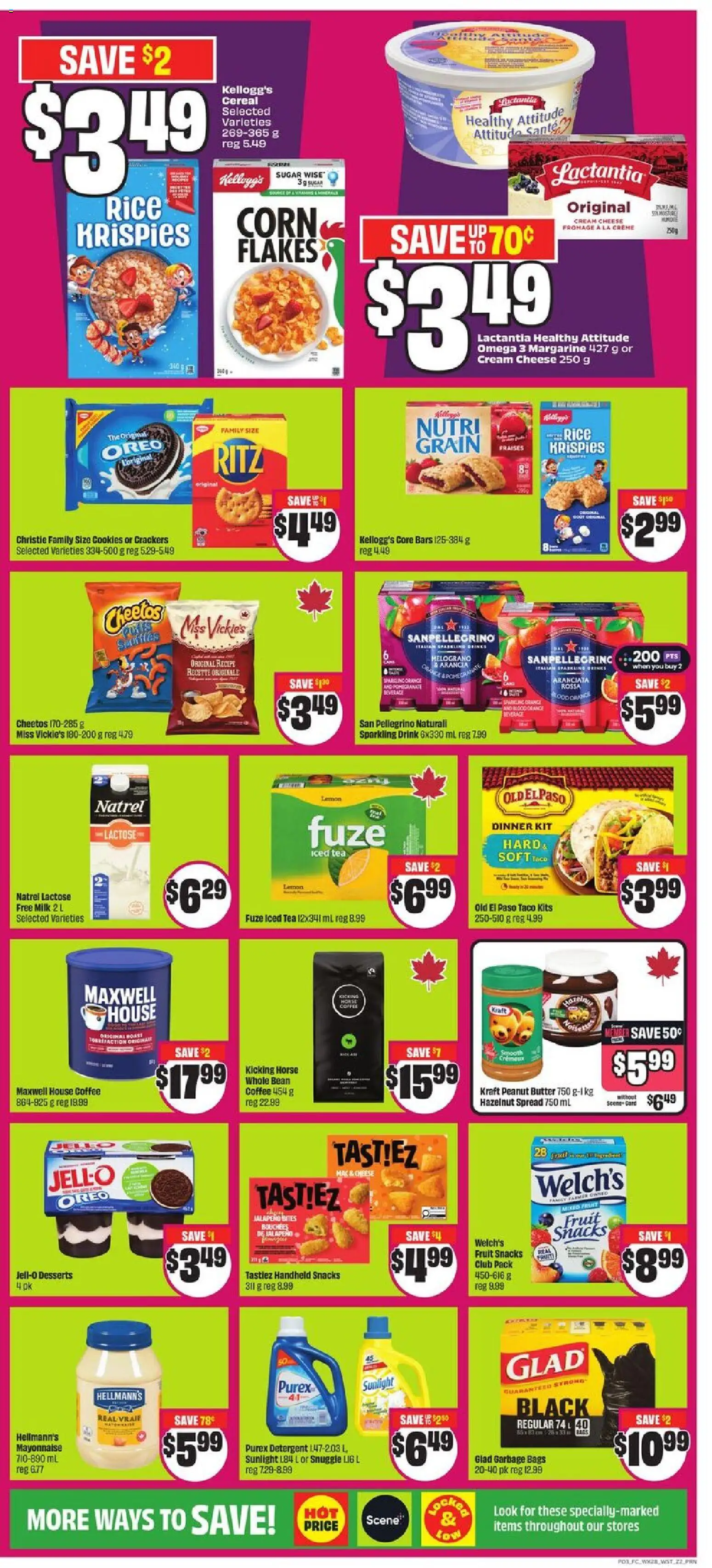 FreshCo flyer valid from 06.11.2025 | Page: 4 | Products: Tea, Cream, Milk, Cheese
