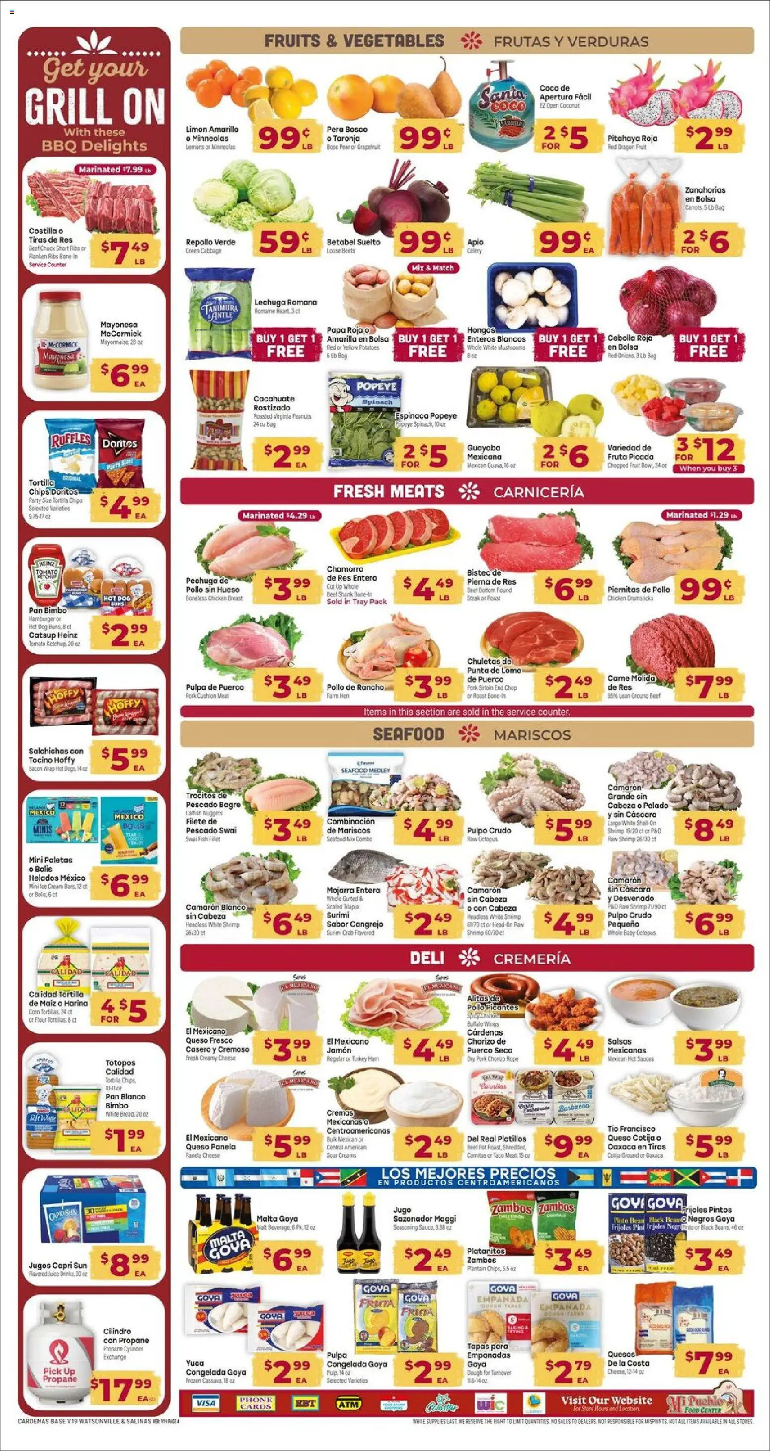 Cardenas Weekly Ad - CA - valid from 15.04.2026 | Page: 4 | Products: Romaine, Juice, Grapefruit, Phone