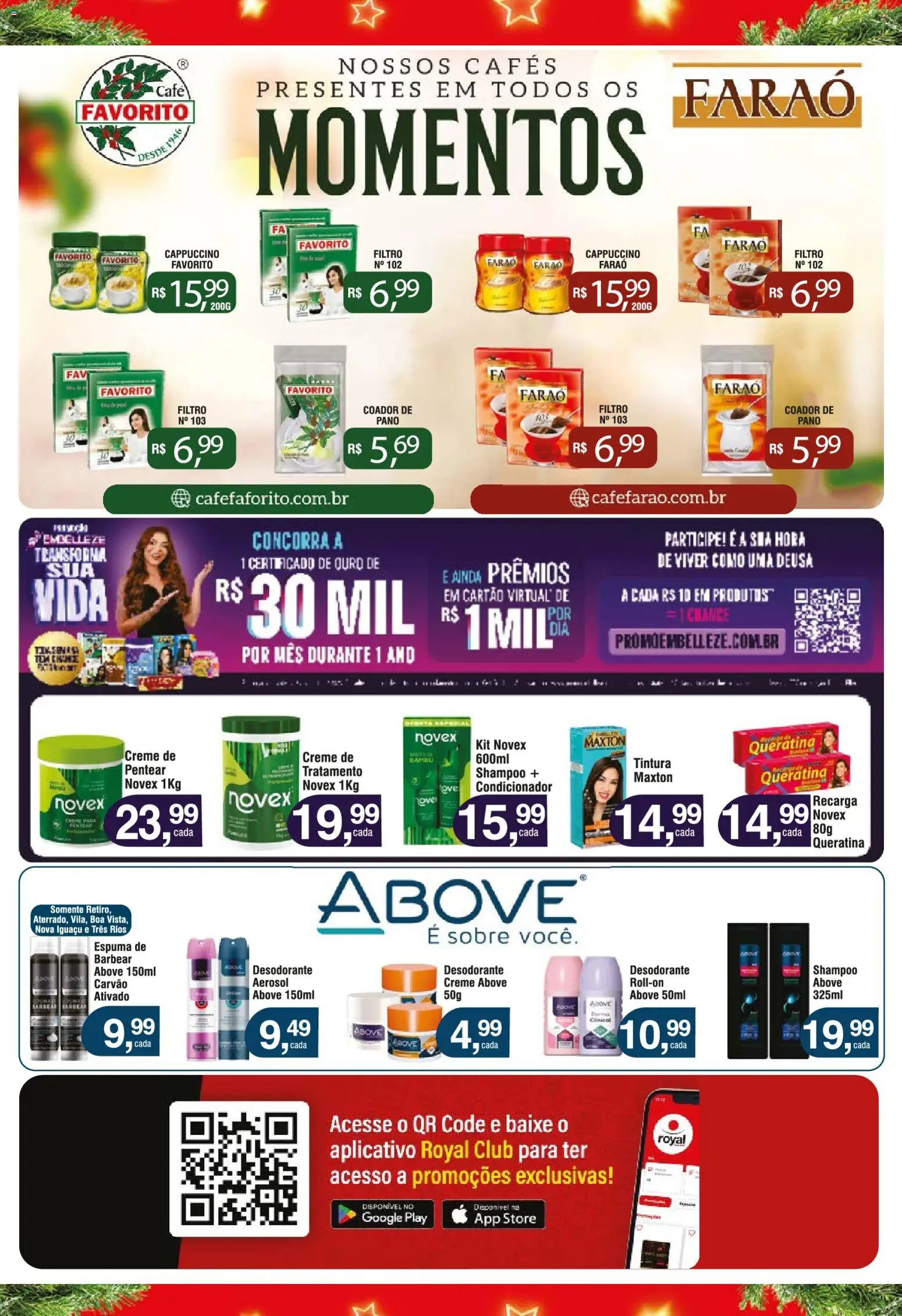 Royal Supermercados Folheto - válido de 17.11.2025 | Página: 11 | Produtos: Shampoo, Espuma de barbear, Desodorante, Café